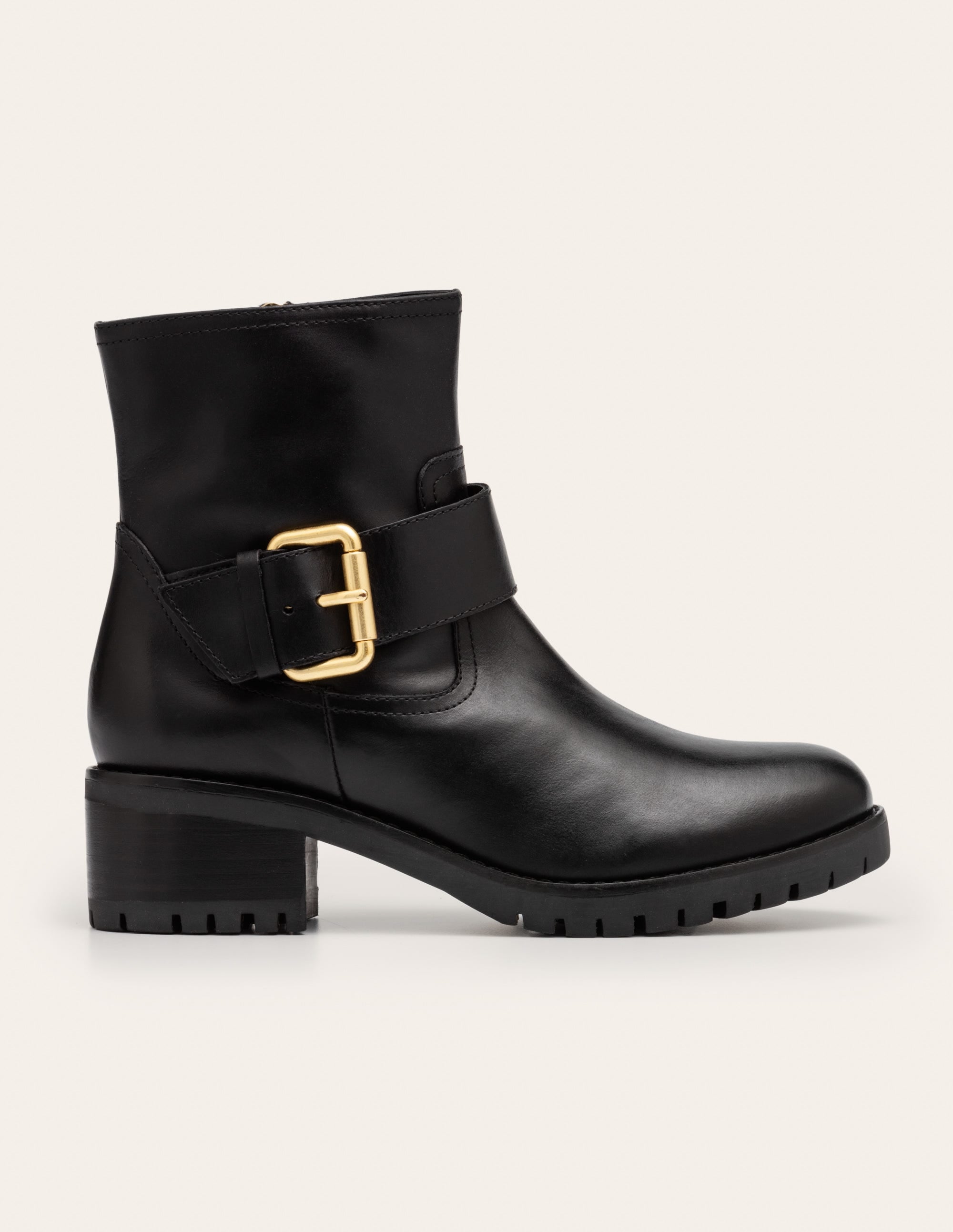 Bristol Biker-Stiefel-Schwarz - Image 3