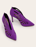 Hampton High-Heel-Stiefeletten-Violett