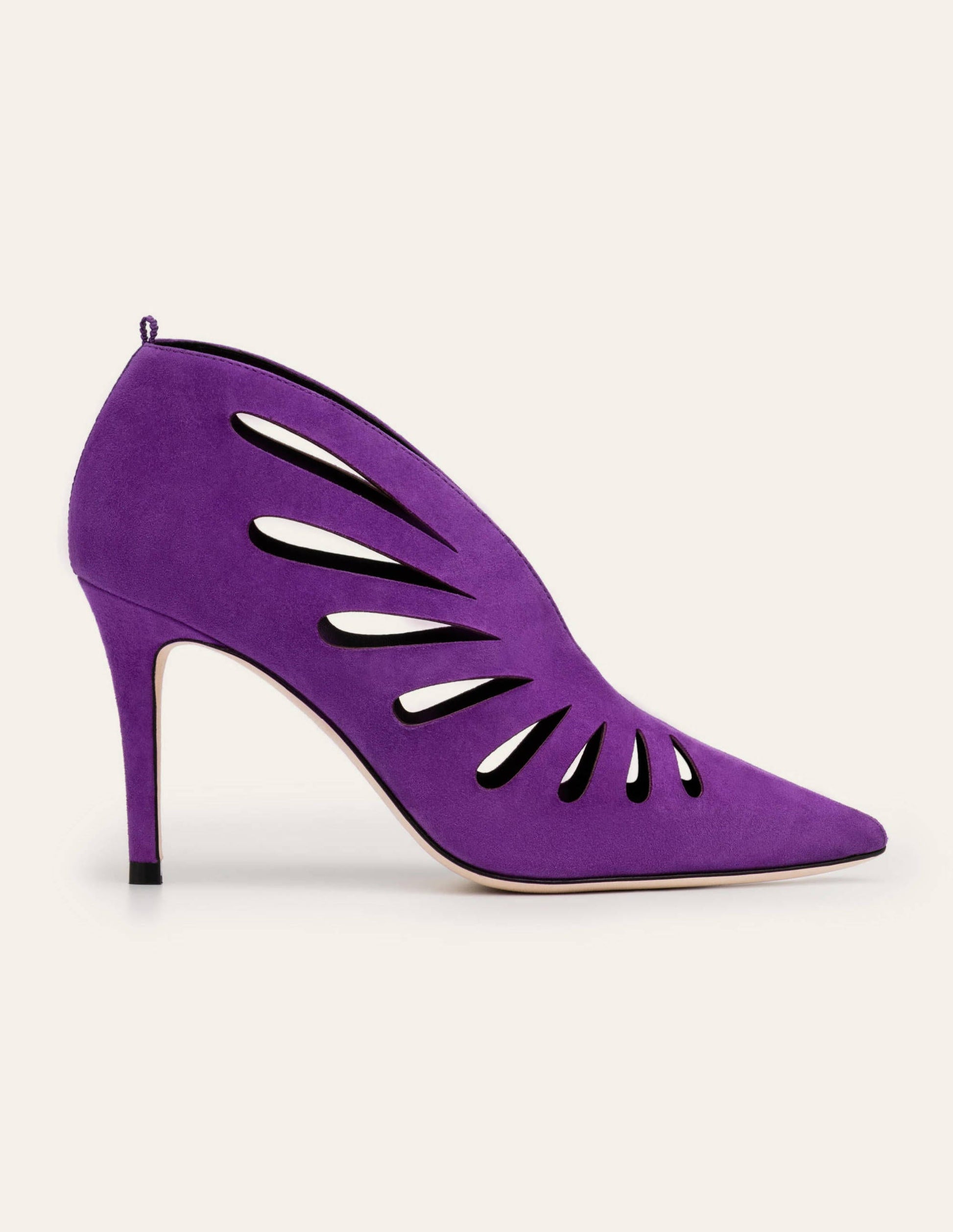 Hampton High-Heel-Stiefeletten-Violett-3