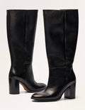 Bottes hauteur genou Chichester-Noir
