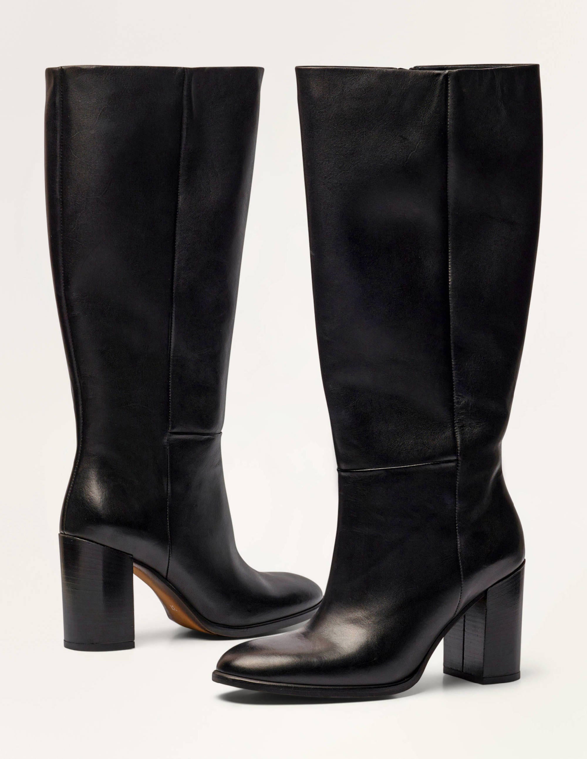Bottes hauteur genou Chichester-Noir - Image 1
