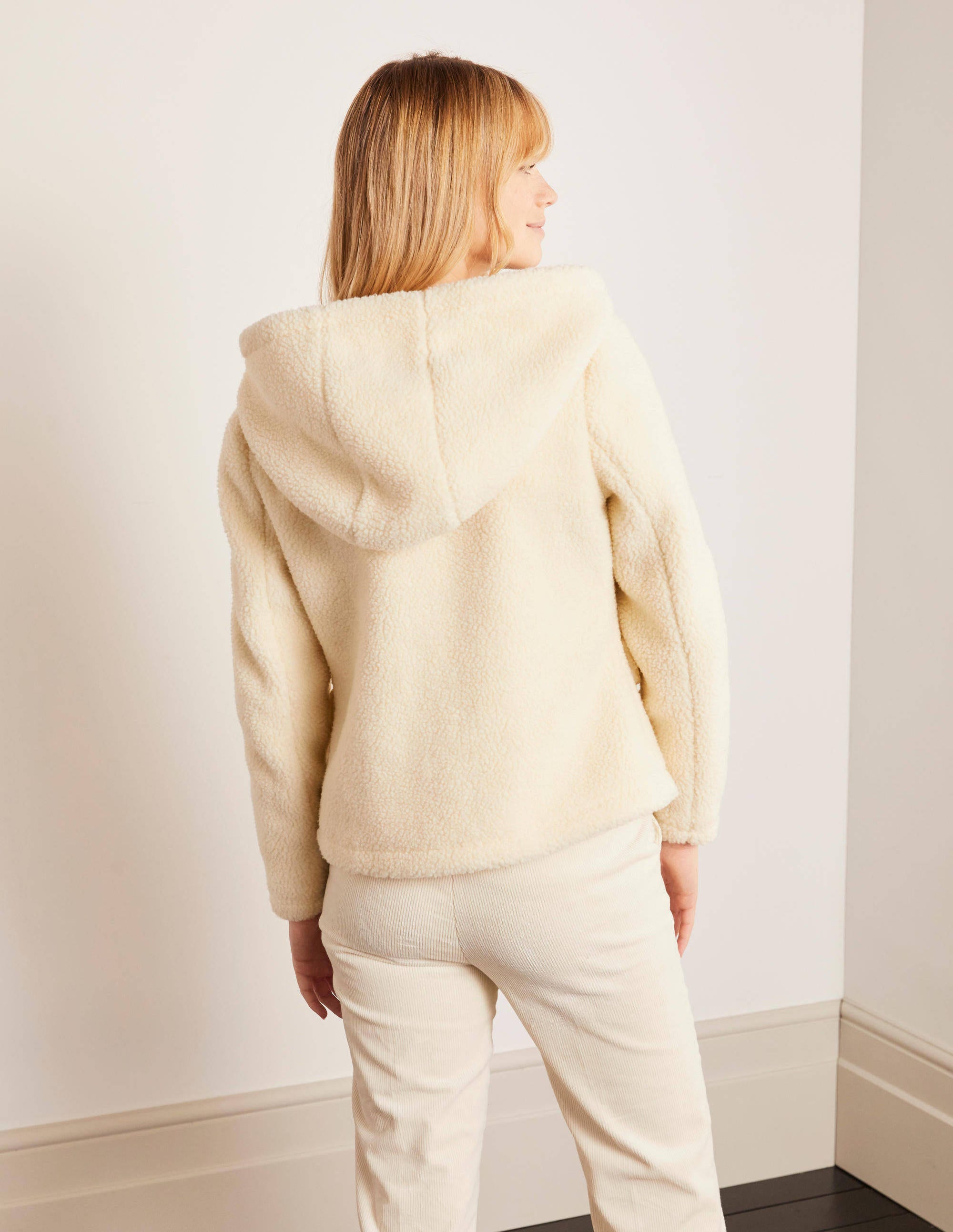Veste Elgin en borg-Écru - Image 3