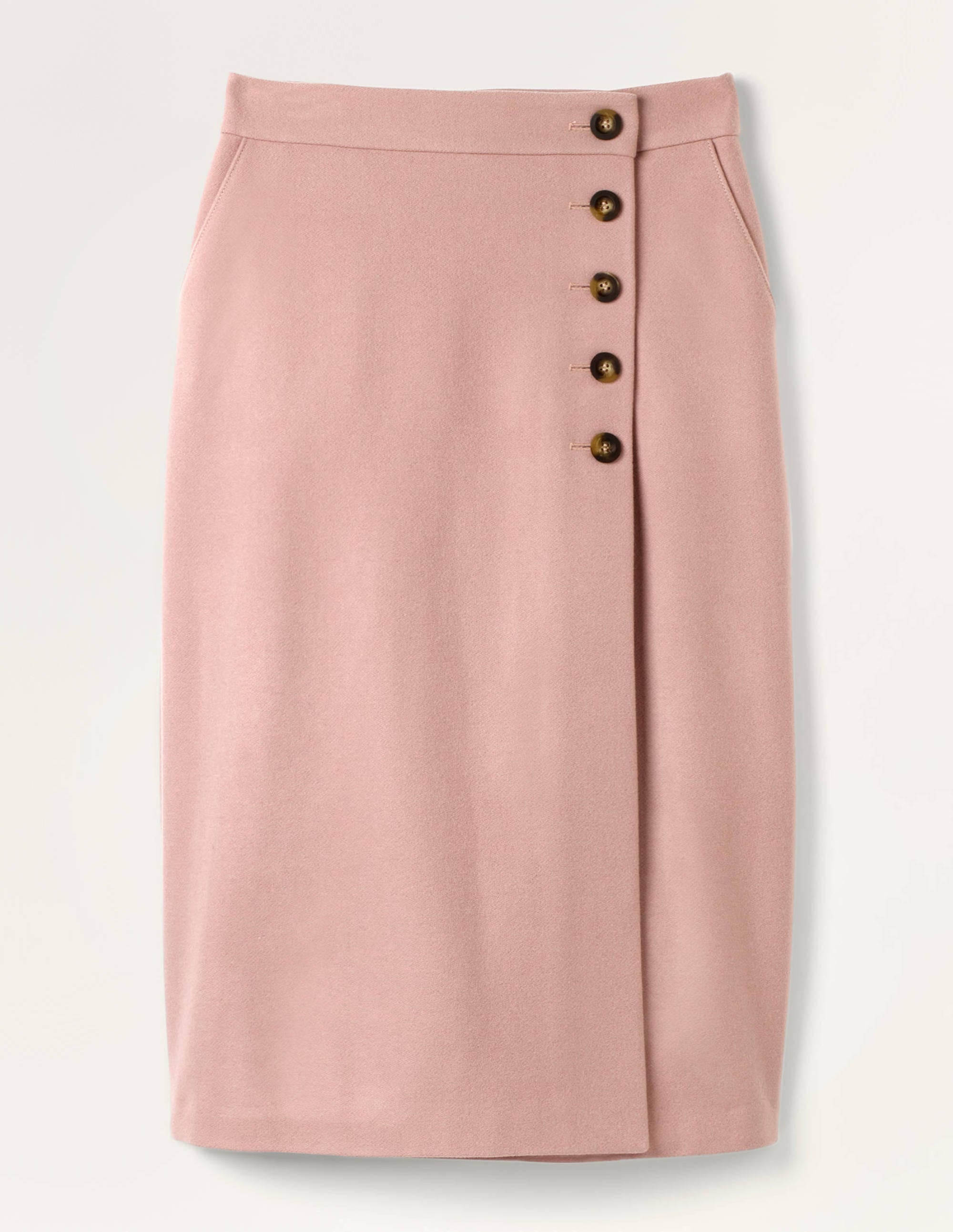 Jupe midi Darcey-Rose pâle - Image 5
