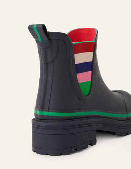 Bamburgh Gummistiefel-Marineblau-2