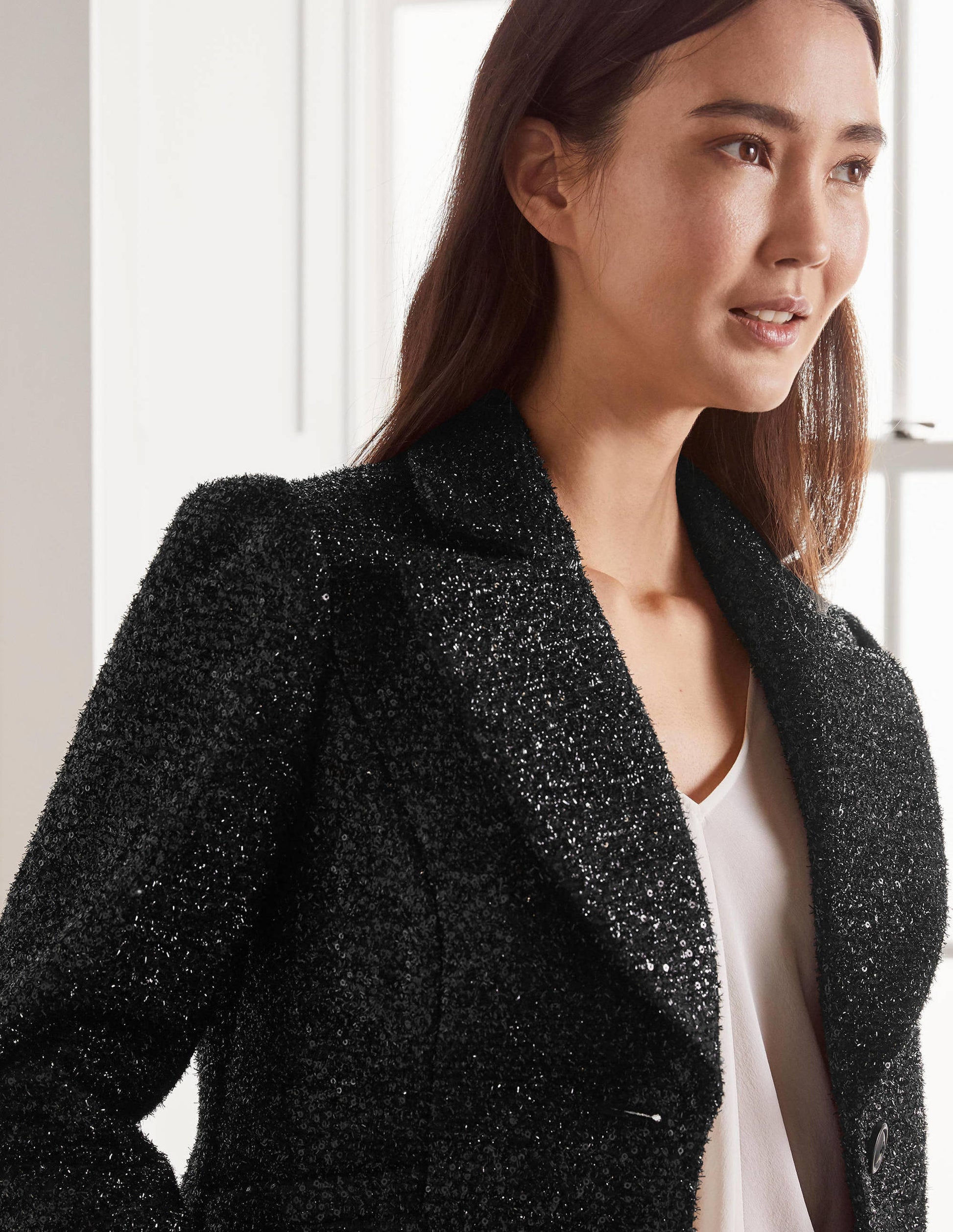 Veste Imelda à sequins-Sequins noirs-3