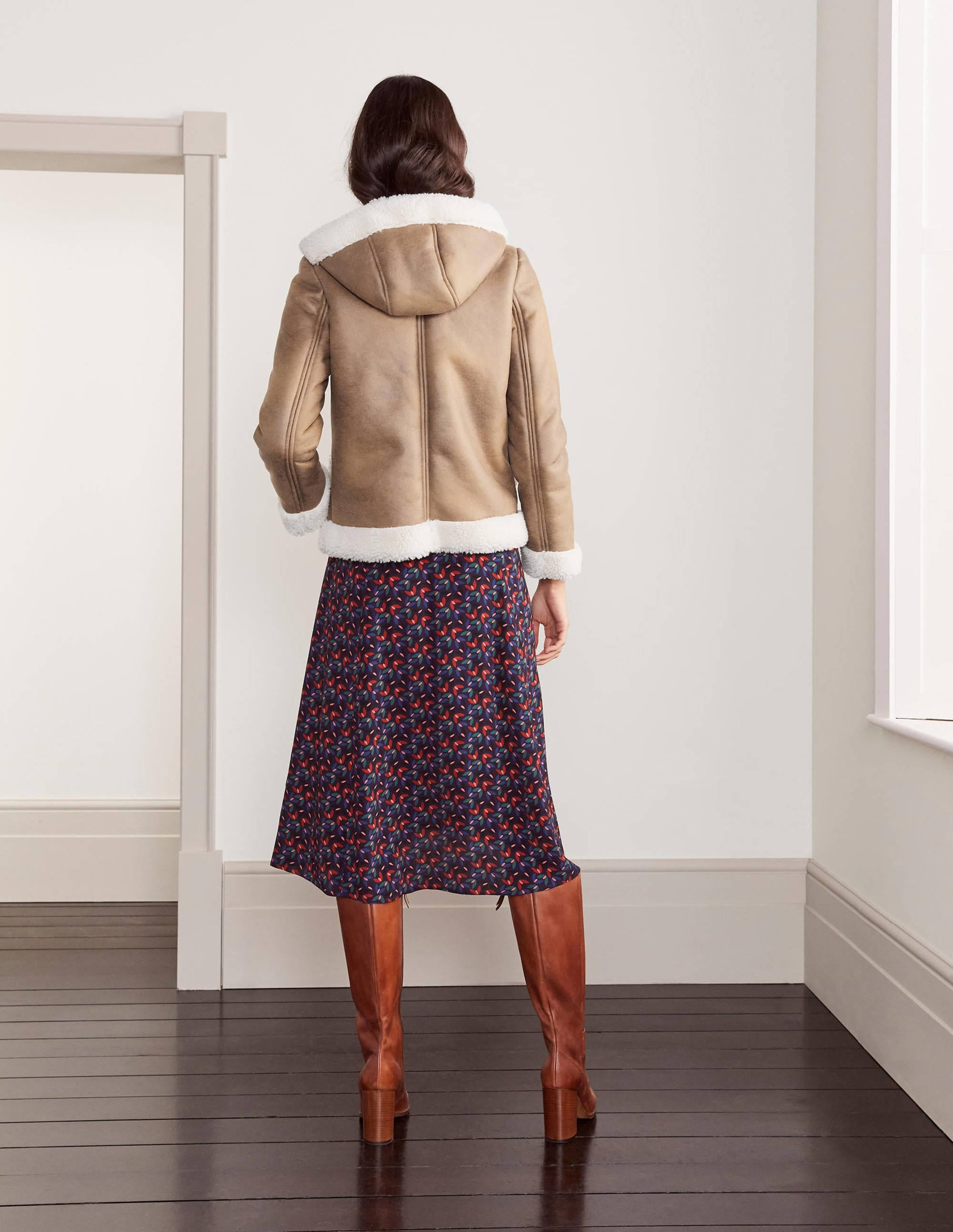 Thurso Jacke mit Sherpafutter-Kamelbraun - Image 2