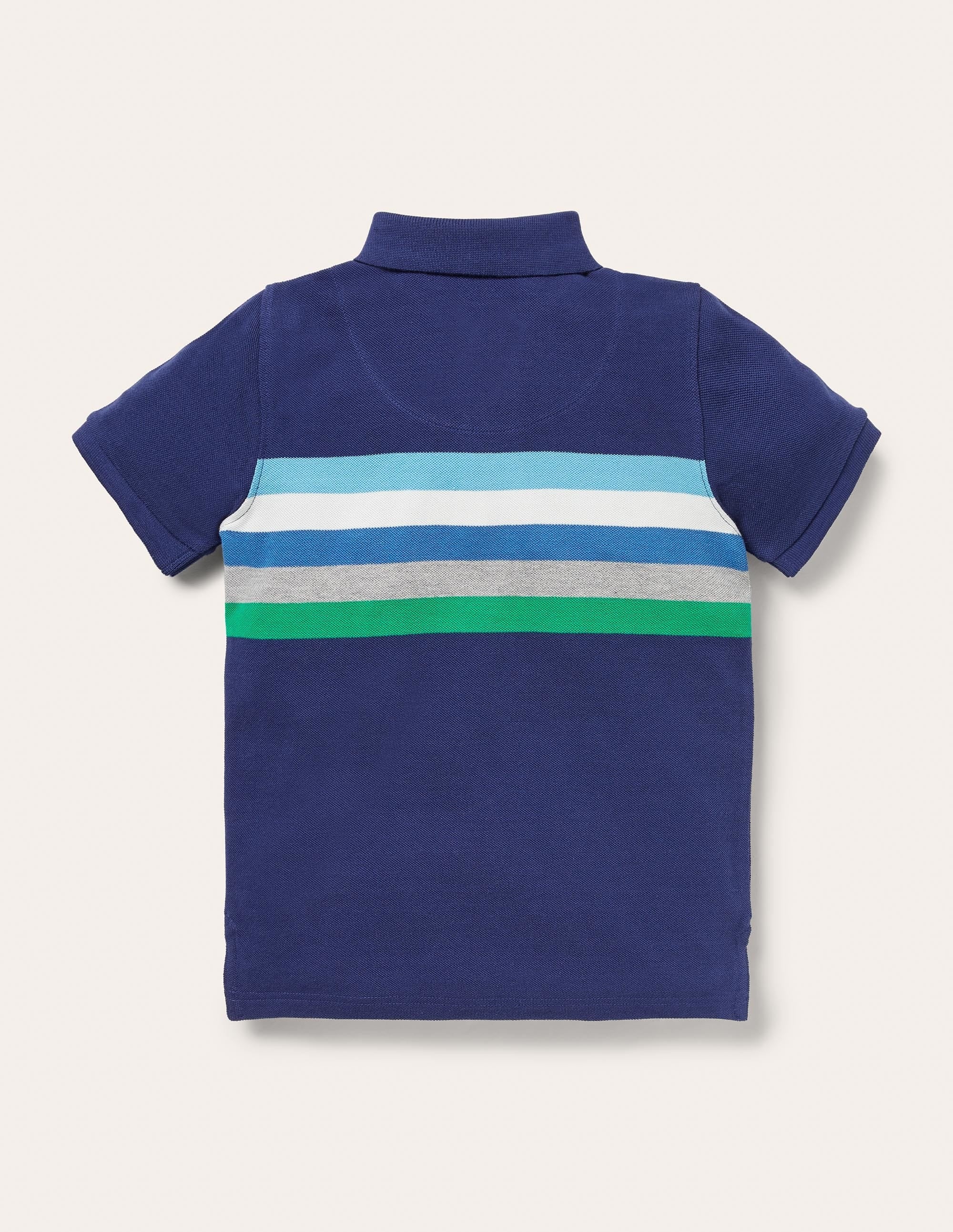 Polo en piqué-Bleu tribord/multi - Image 2