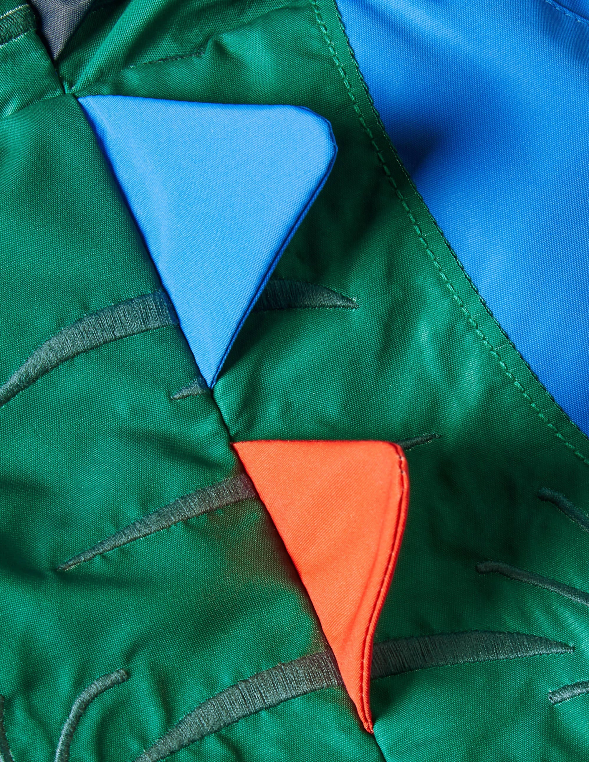 Cosy Sherpa-lined Anorak-Moroccan Blue Dinosaur - Image 5