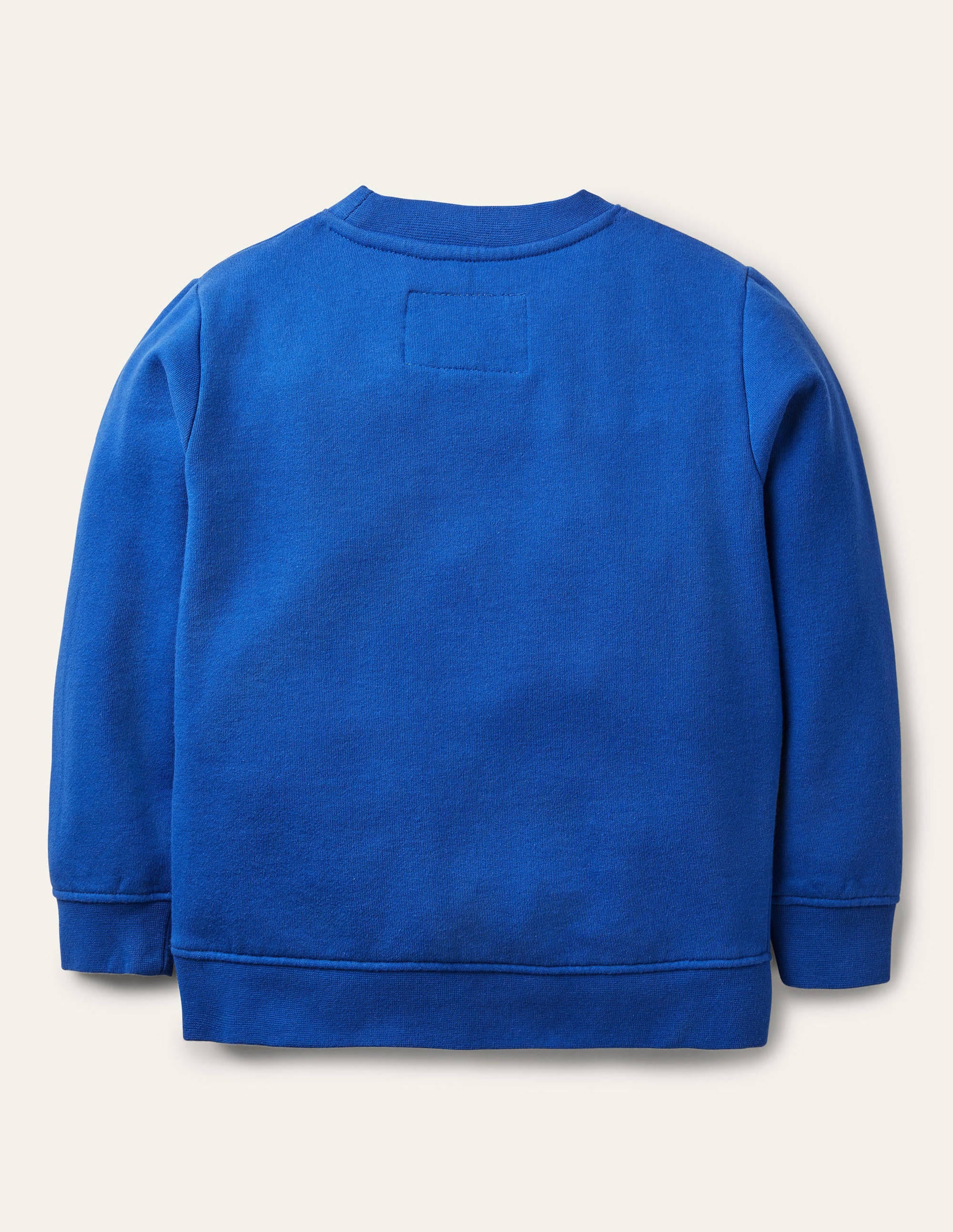 Lift-the-flap Space Sweatshirt-Brilliant Blue Space - Image 2