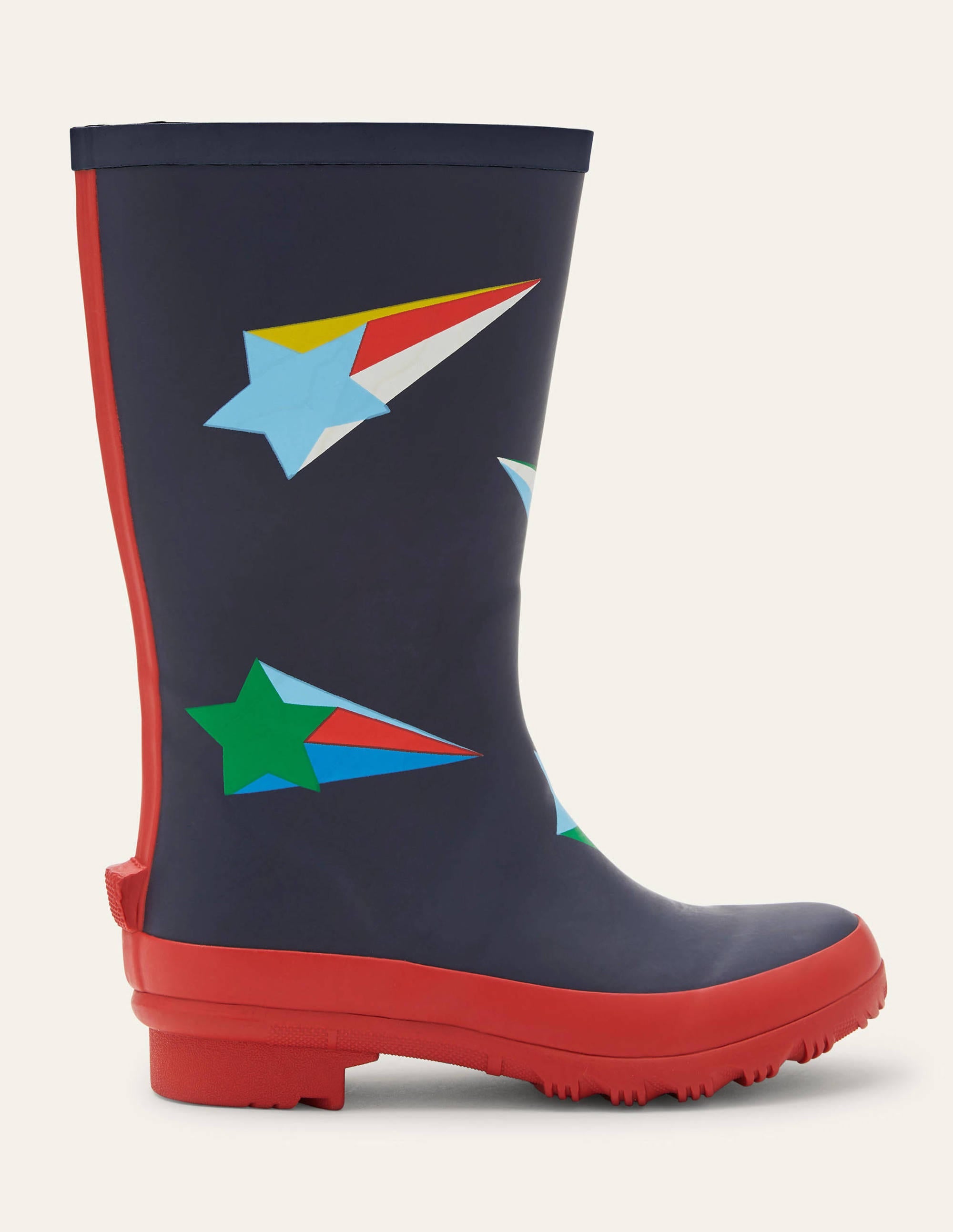 Gummistiefel-Schuluniform-Navy, Sterne - Image 2
