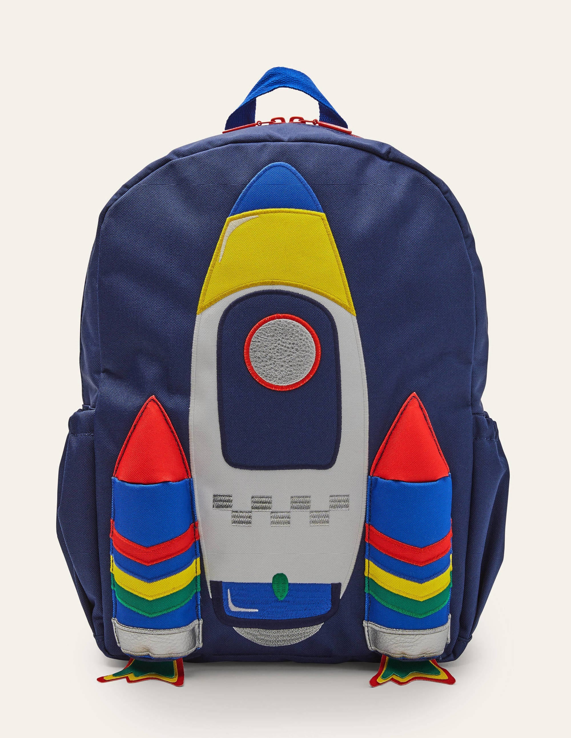 Raketen-Rucksack-Schuluniform-Navy - Image 1