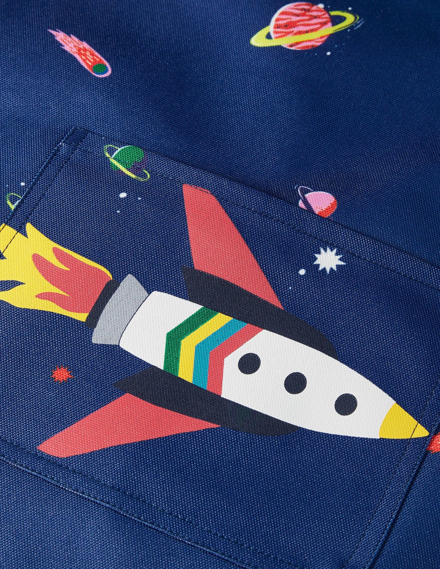 Schürze-Segelblau, Weltall