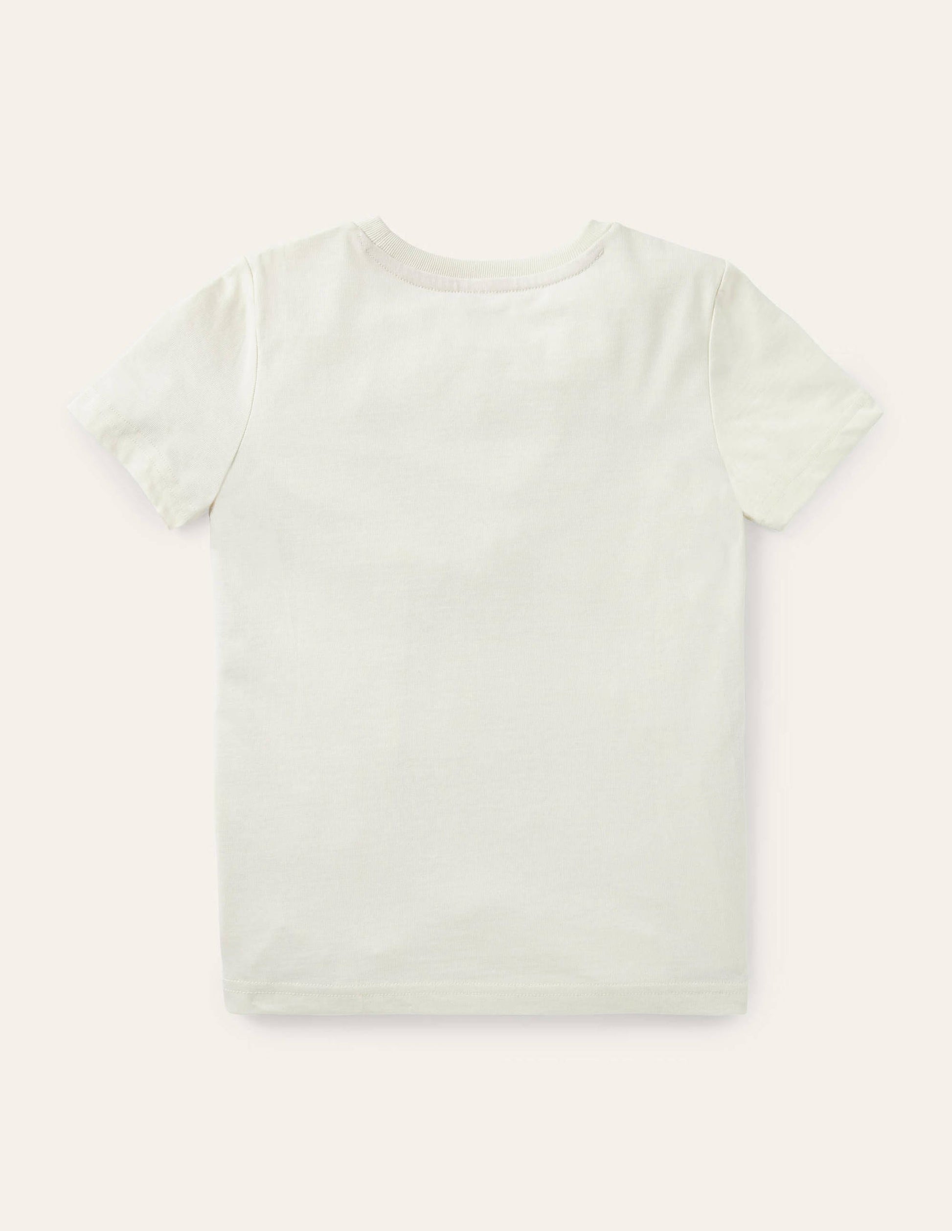 T-Shirt mit Schichtgrafik-Naturweiß, Unterwasserszene-2