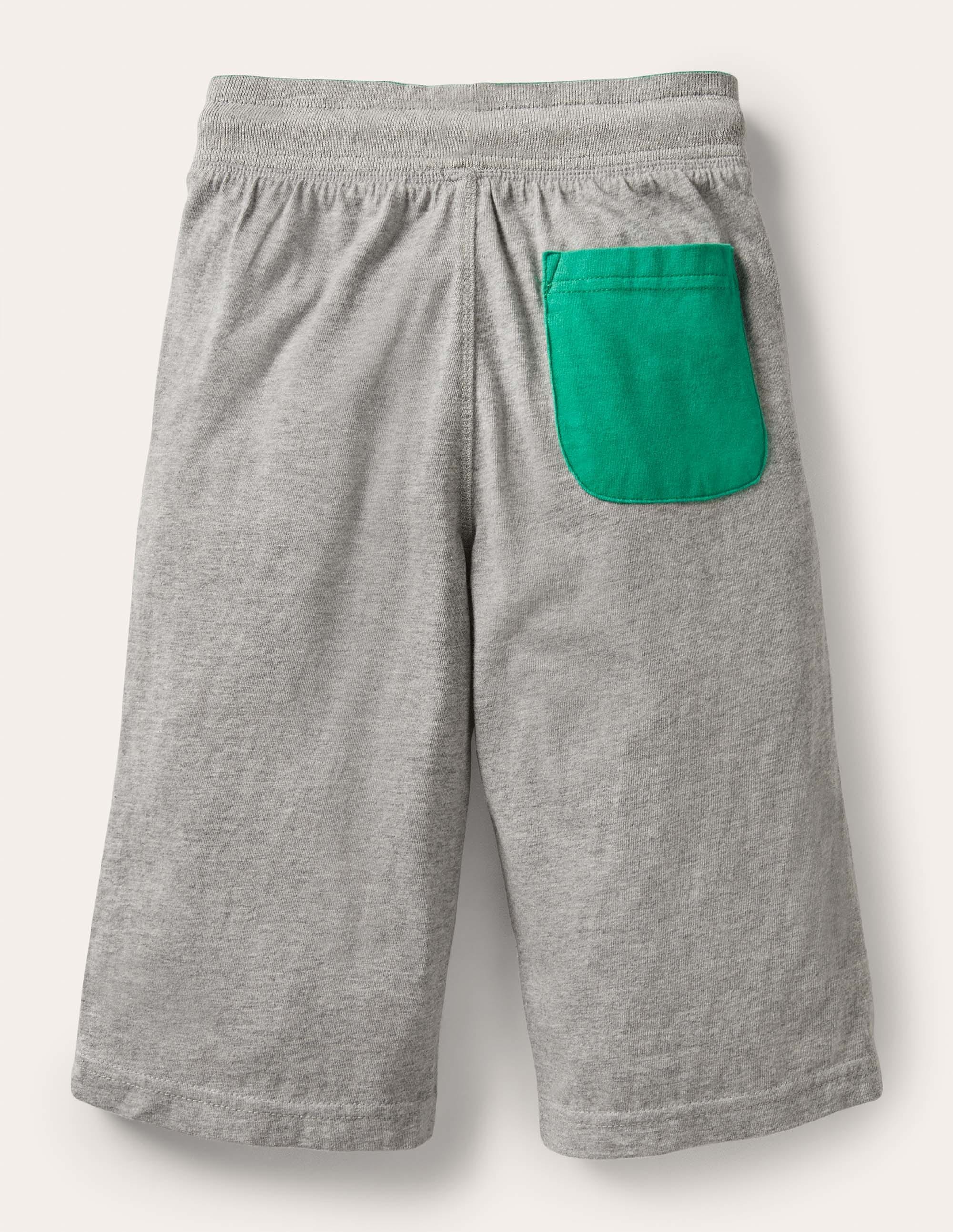 Jersey-Baggyhose-Grau Meliert - Image 2