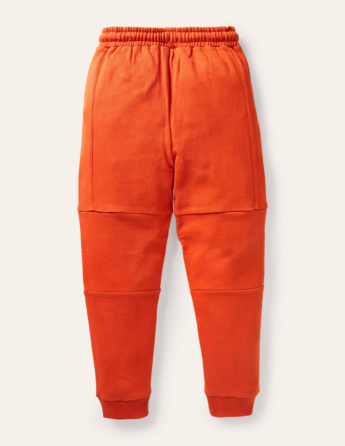 Sweathose mit verstärkter Kniepartie-Herbstliches Orange-2