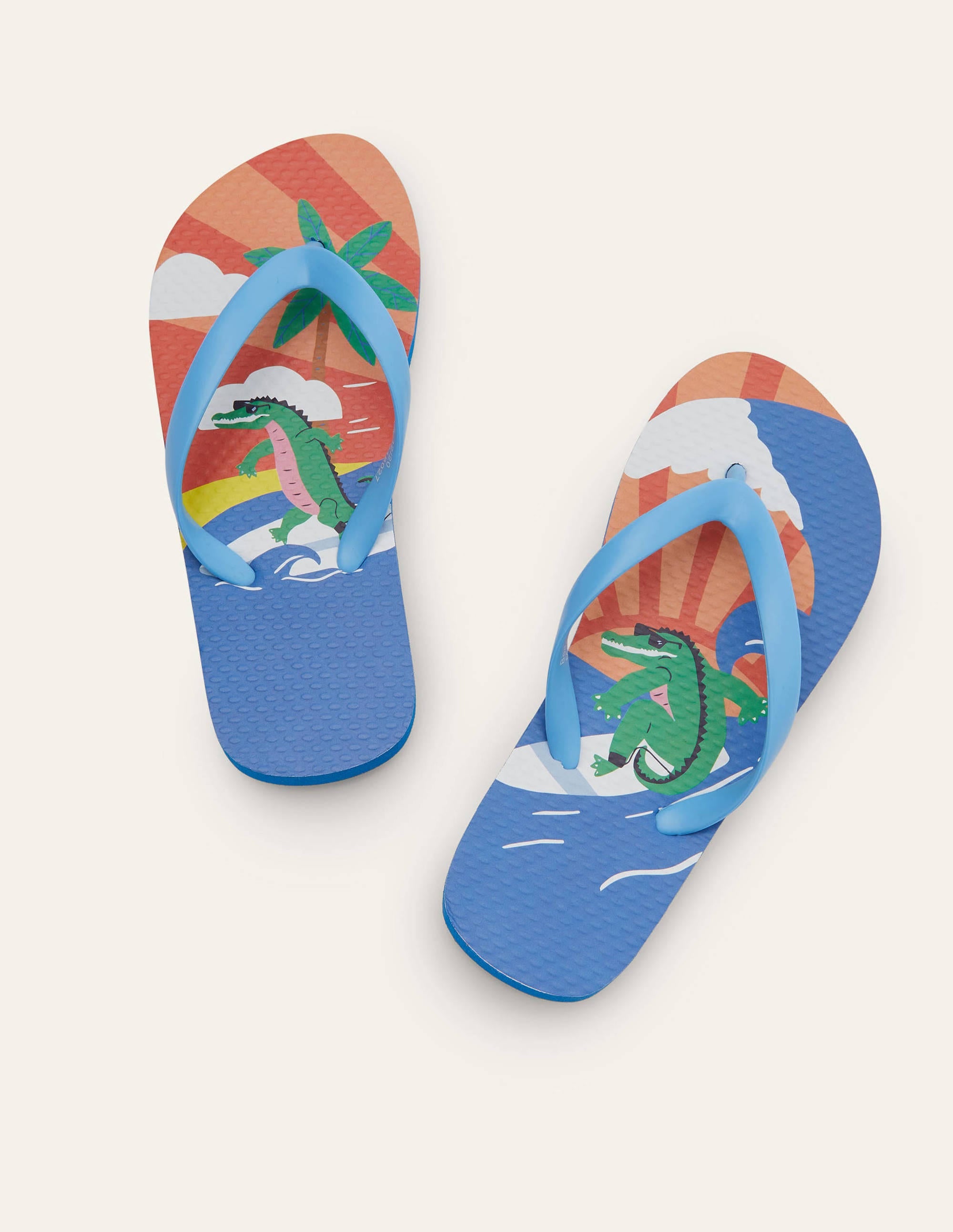 Flip-Flops-Bunt, Krokodil - Image 1
