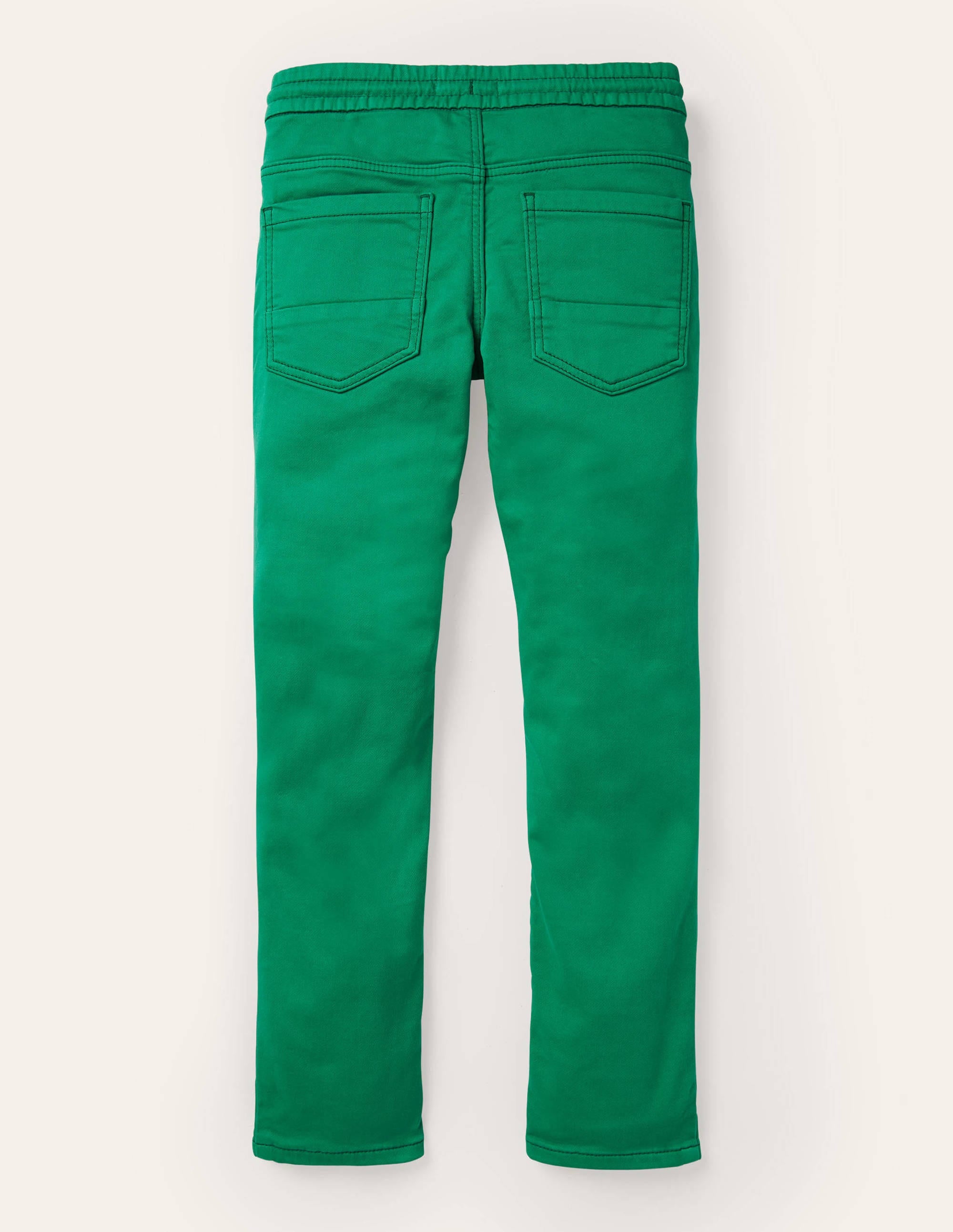 Schmal geschnittene Jersey-Jeans-Wiesengrün - Image 2