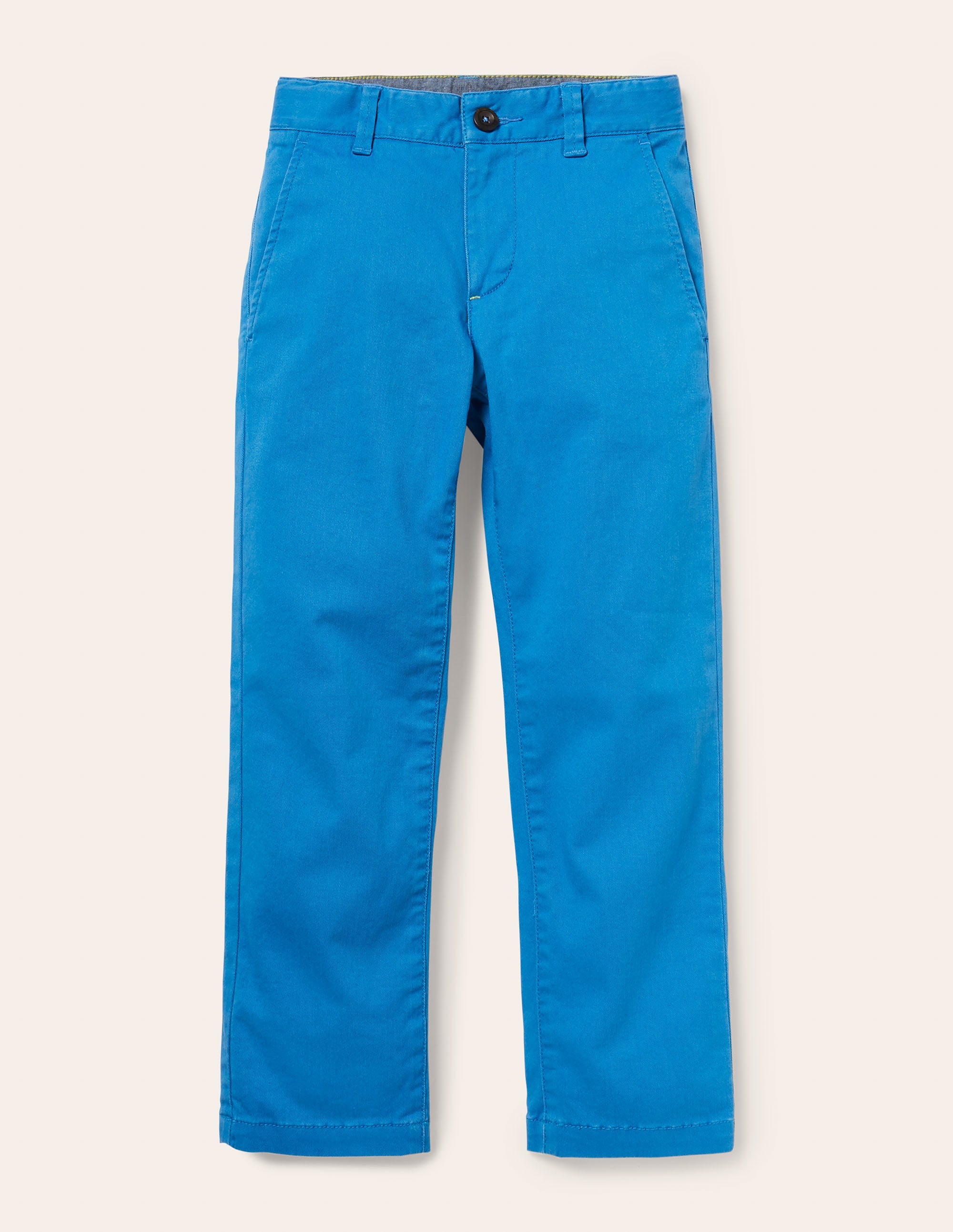 Pantalon chino stretch-Bleu marocain - Image 1