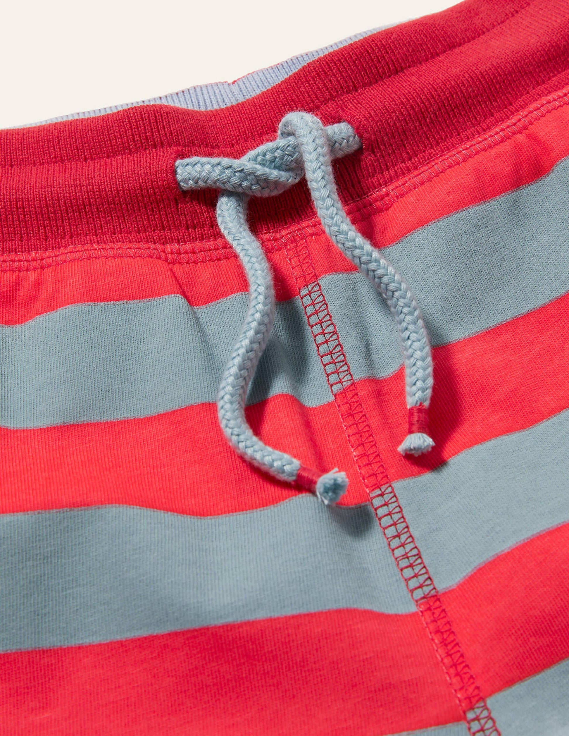Jersey-Baggyhose-Erdbeerkuchenrot/Nebelblau-3