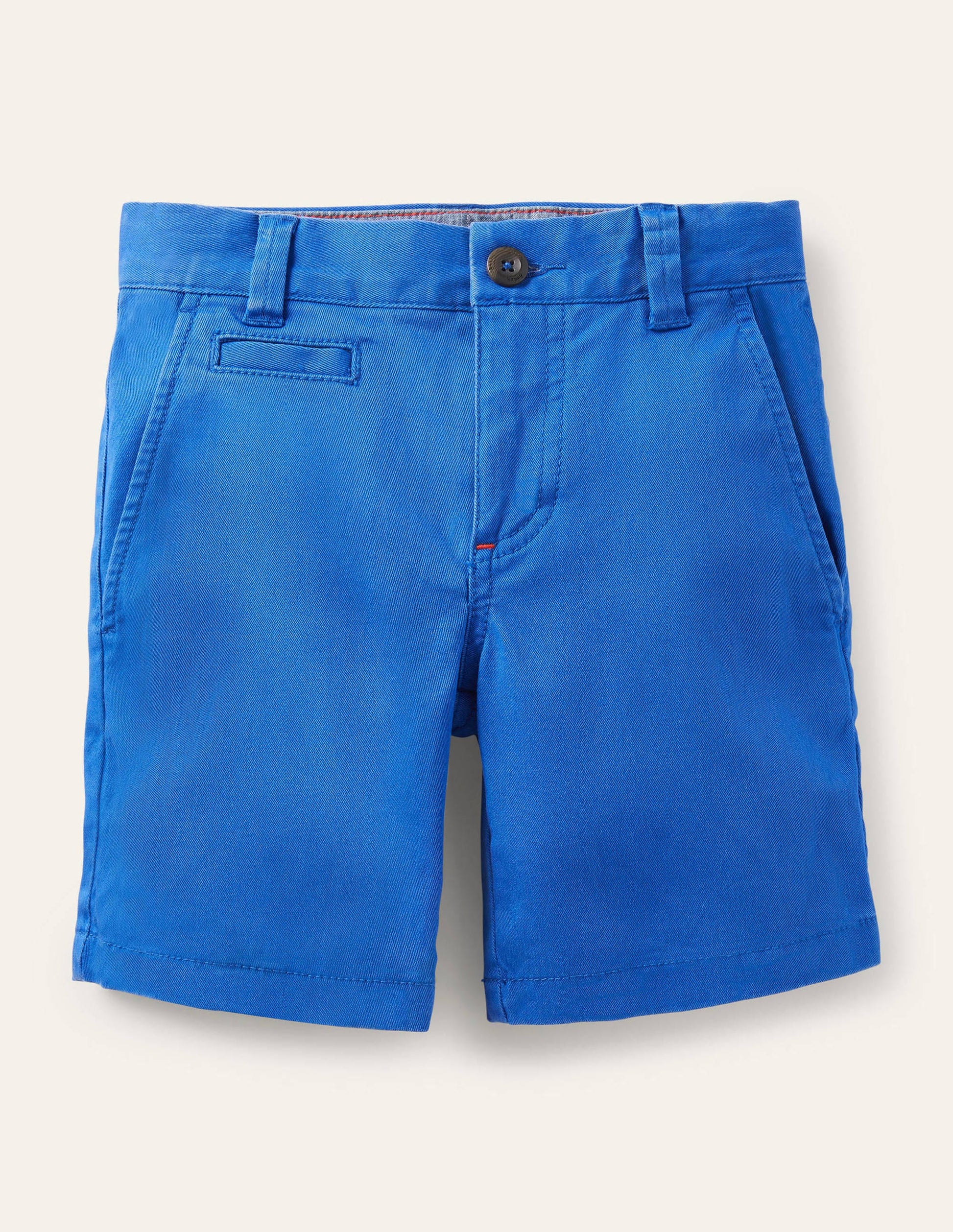 Short chino-Bleu brillant-1