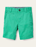 Short chino-Vert tropical