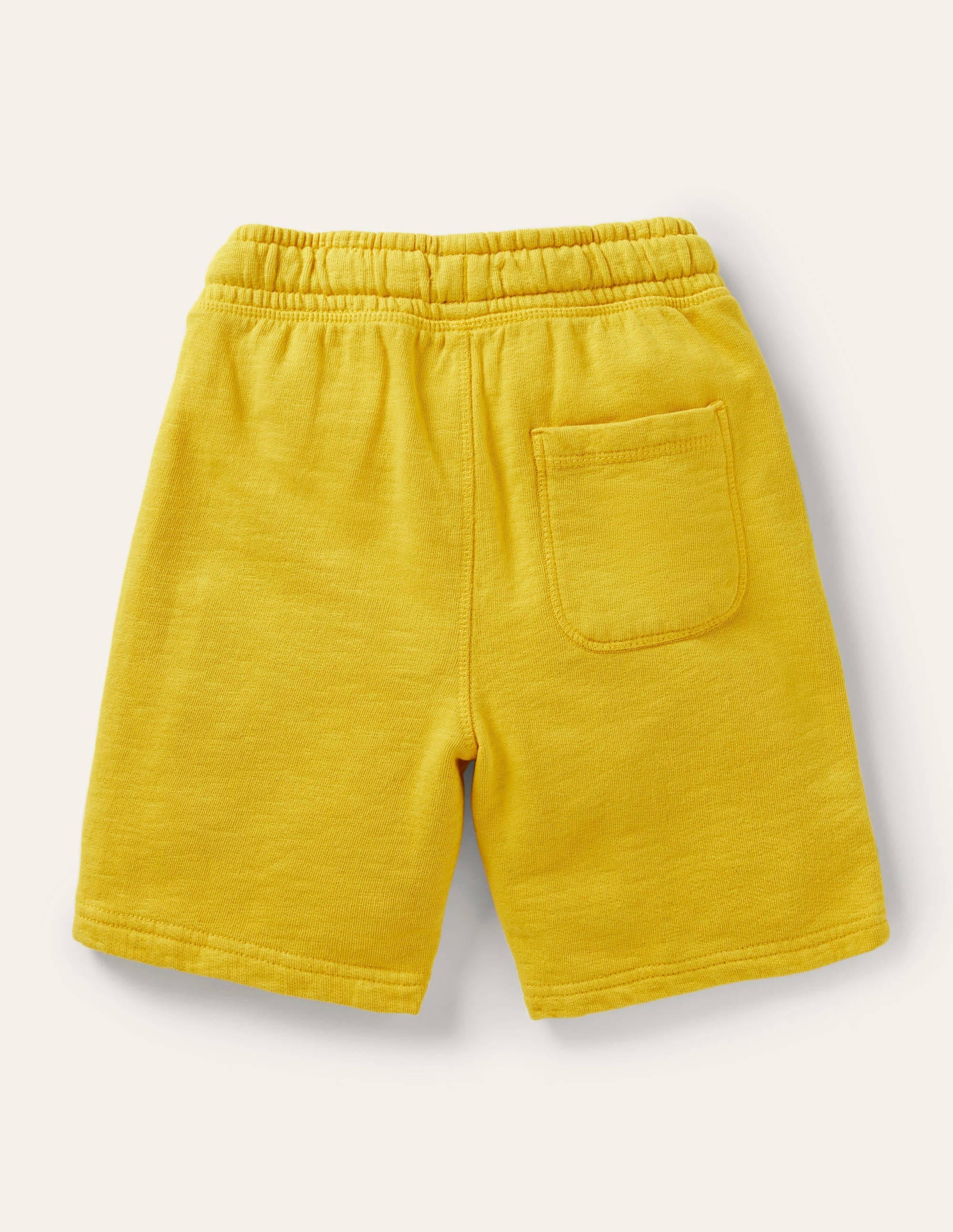 Stückgefärbte Sweatshorts-Narzissengelb - Image 2