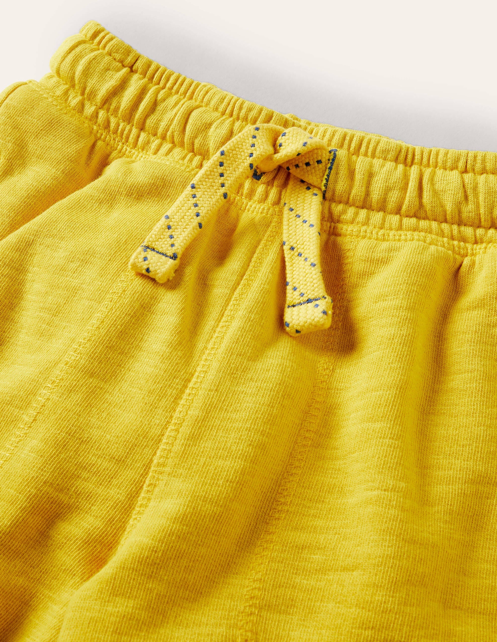 Stückgefärbte Sweatshorts-Narzissengelb - Image 3