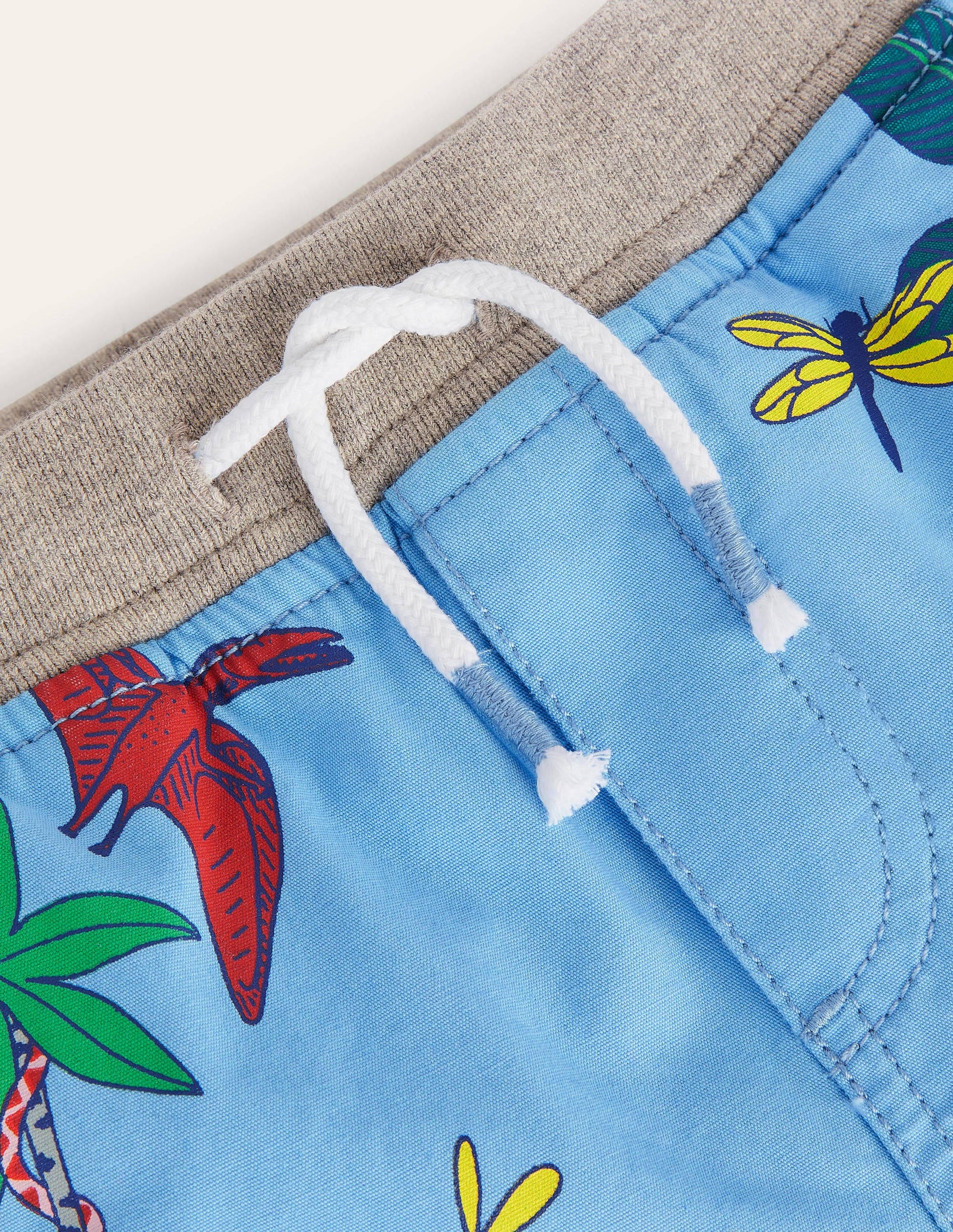 Urlaubsshorts-Surfbrettblau, Dinoinsel-3