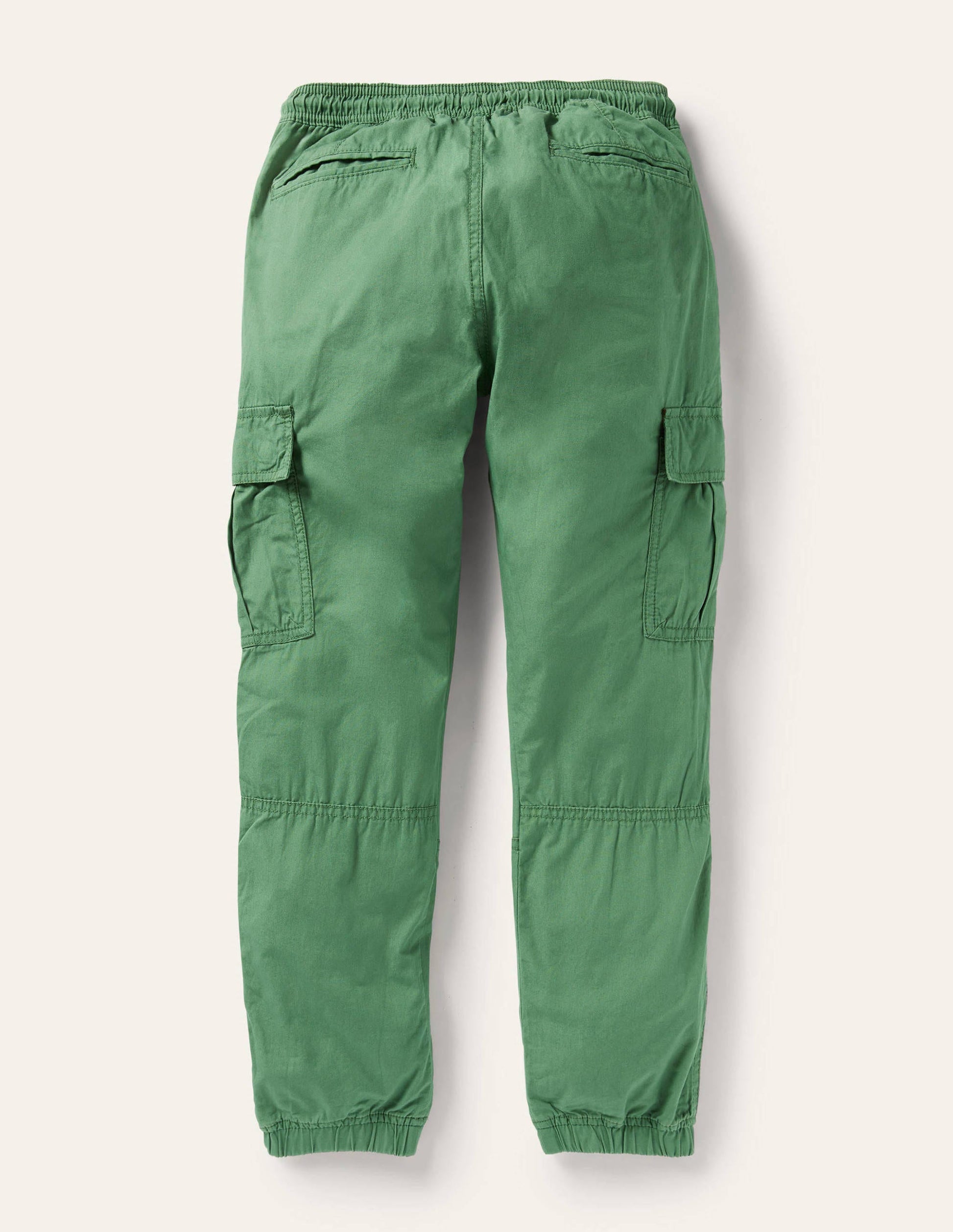Pantalon cargo doublé-Vert romarin-2