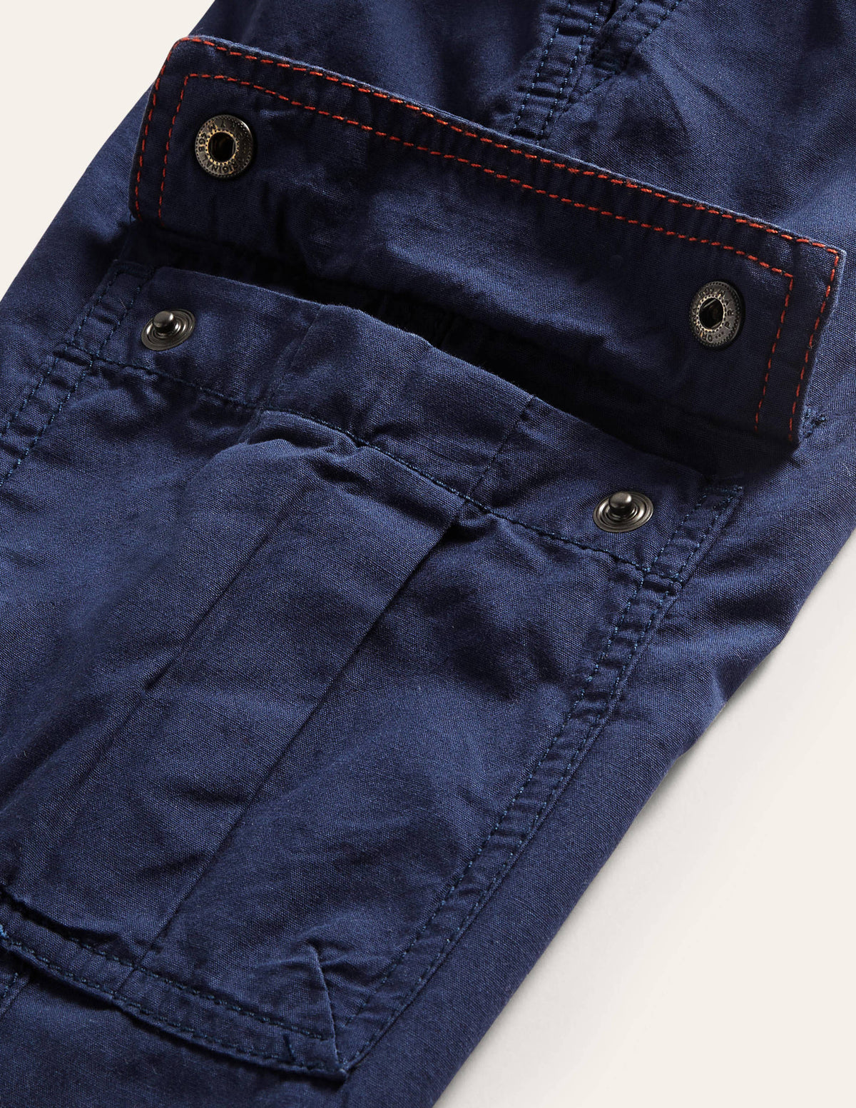 Gefütterte Cargohose-Schuluniform-Navy - Image 3