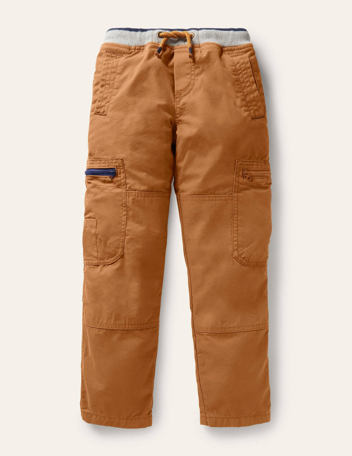 Cargohose mit kuscheligem Futter-Karamellbonbonbraun - Image 1