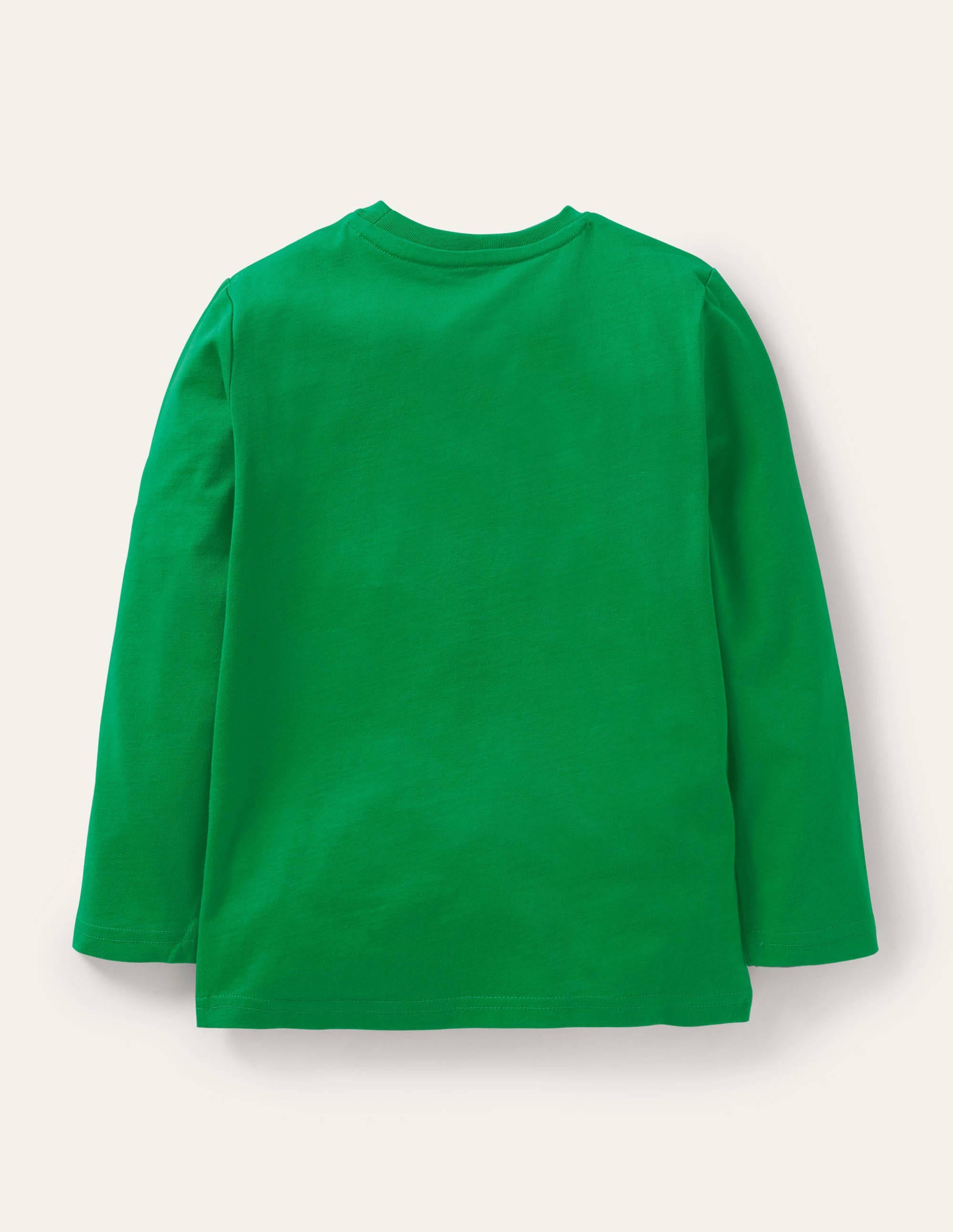 T-Shirt mit lehrreichem Motiv-Schottengrün, Dinosaurier - Image 2
