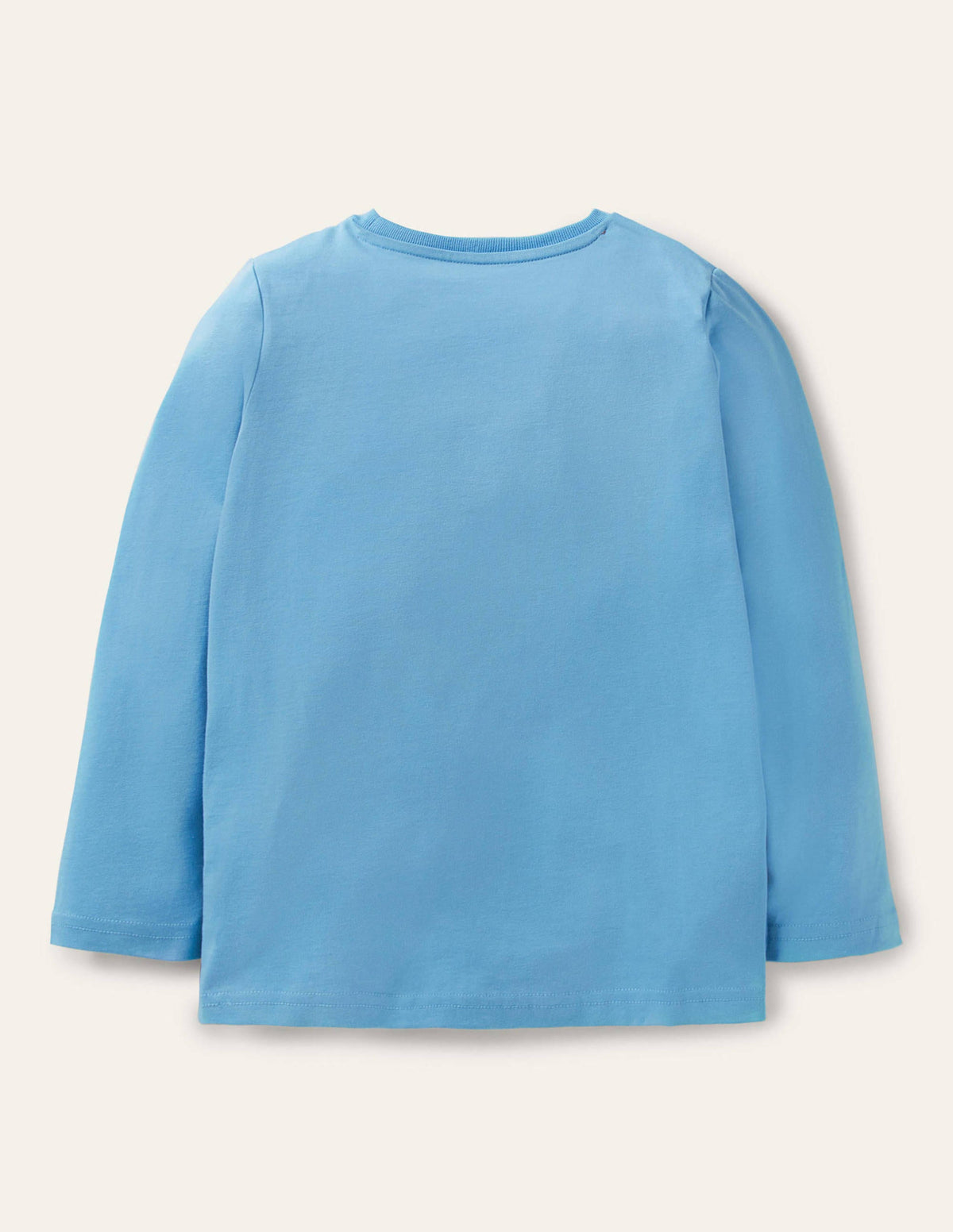 T-Shirt mit lehrreichem Motiv-Surfbrett-Blau, Bodenschichten - Image 2