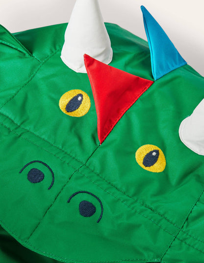 Wasserdichter Drachen-Einteiler-Schottengrün, Dinosaurier-6