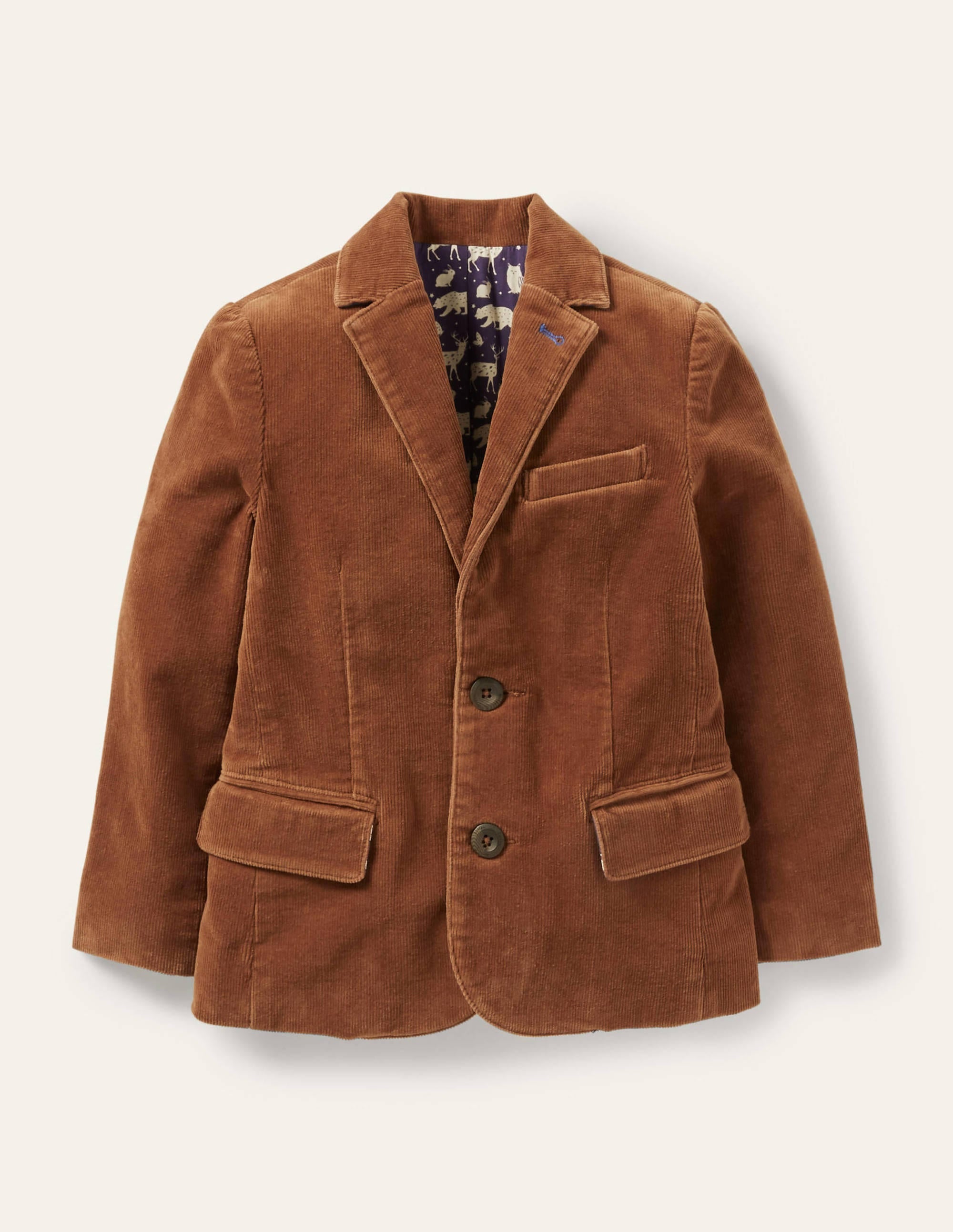 Cord-Partyblazer-Terrierbraun - Image 1