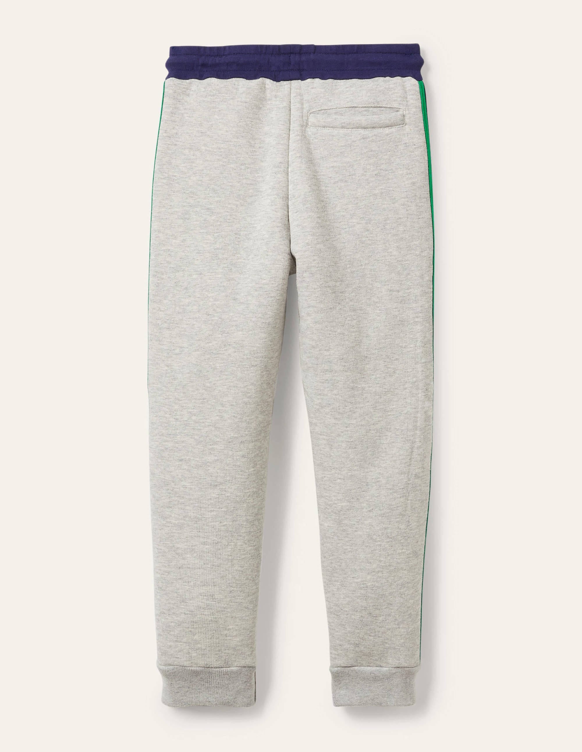 Flauschig gefütterte Jogginghose-Grau Meliert - Image 2