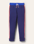Flauschig gefütterte Jogginghose-Schuluniform-Navy