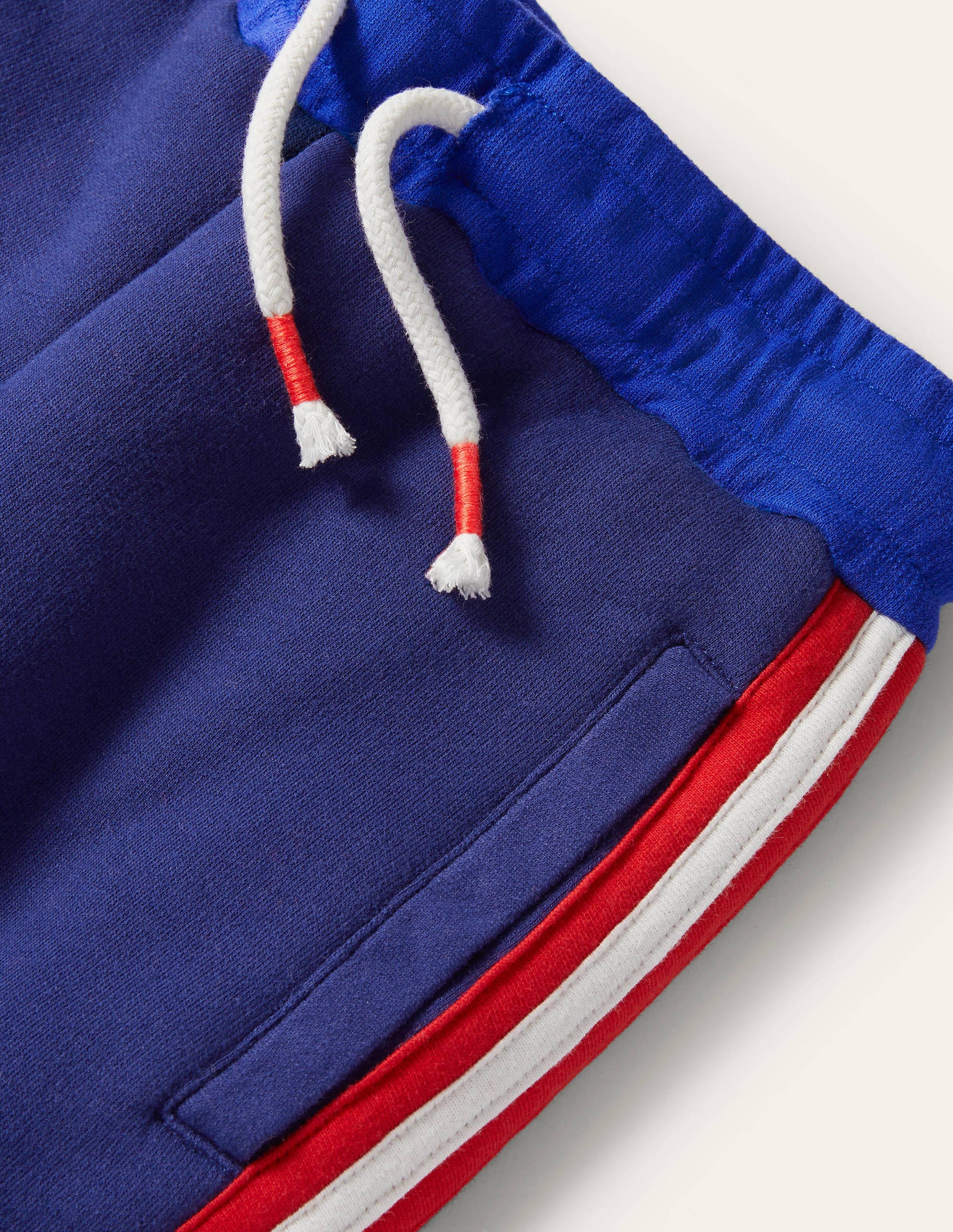 Flauschig gefütterte Jogginghose-Schuluniform-Navy - Image 3