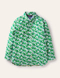 Chemise de soirée imprimée-Dragons vert des Highlands
