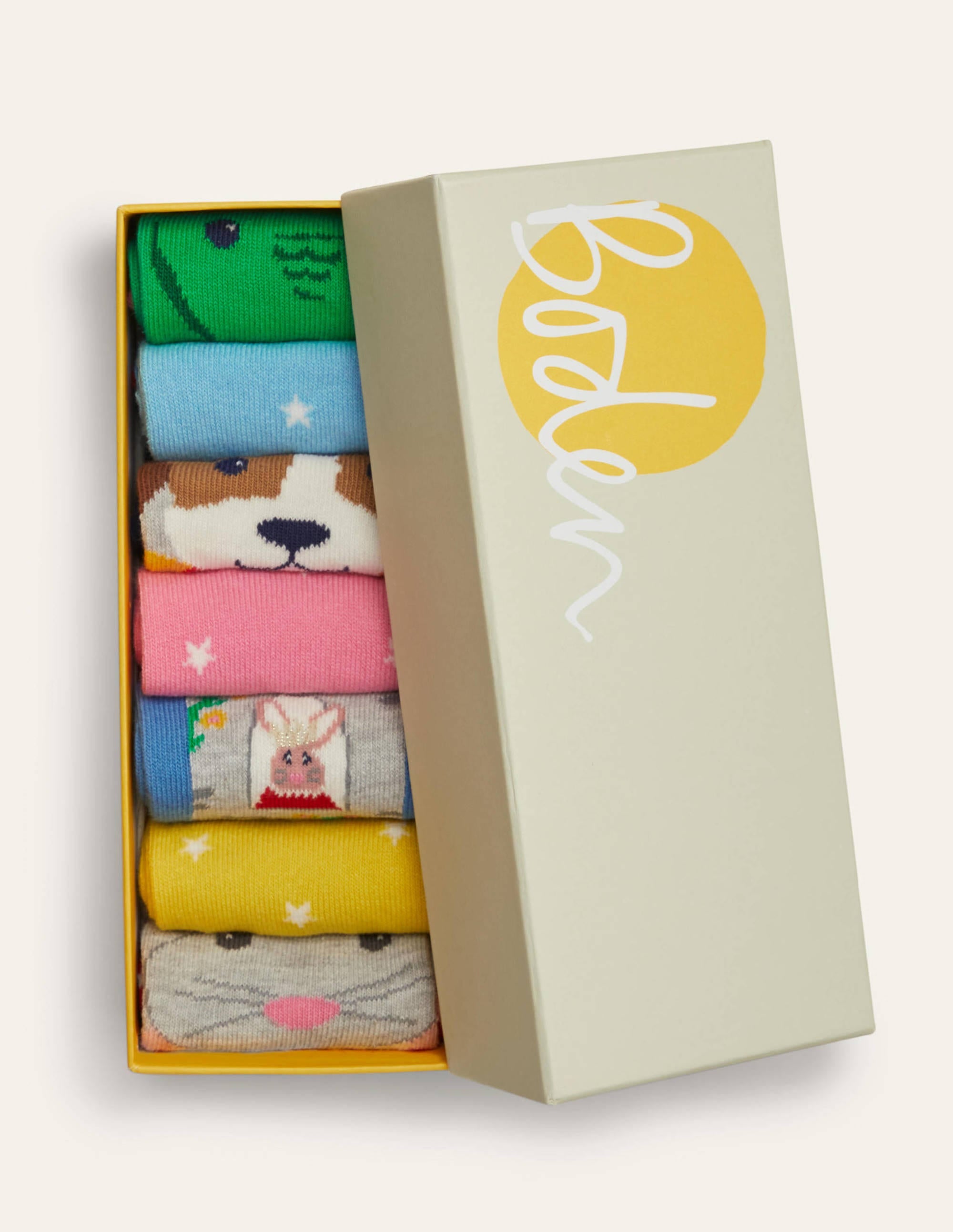 Box mit Socken im 7er-Pack-Drachen und Schlösser - Image 2