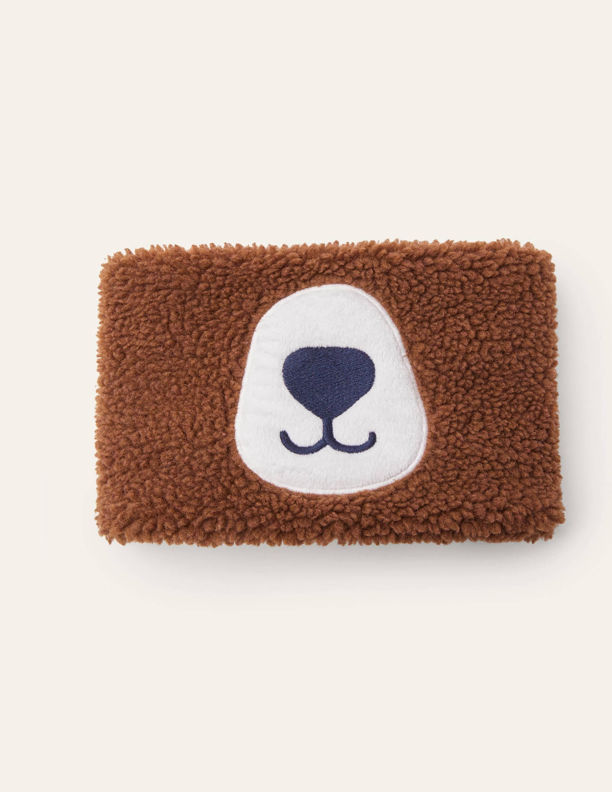 Snood ours en borg-Marron - Image 1