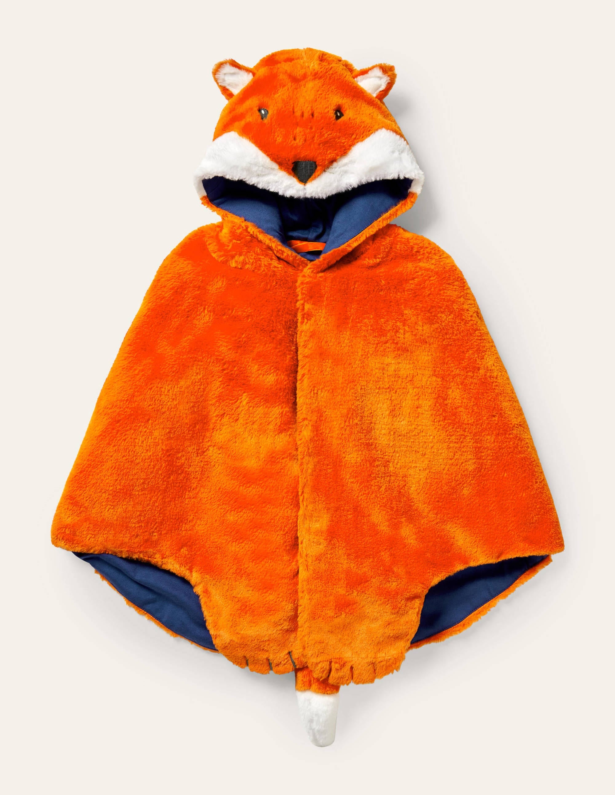 Cape aus Kunstfell zum Verkleiden-Mandarinenorange, Fuchs - Image 2