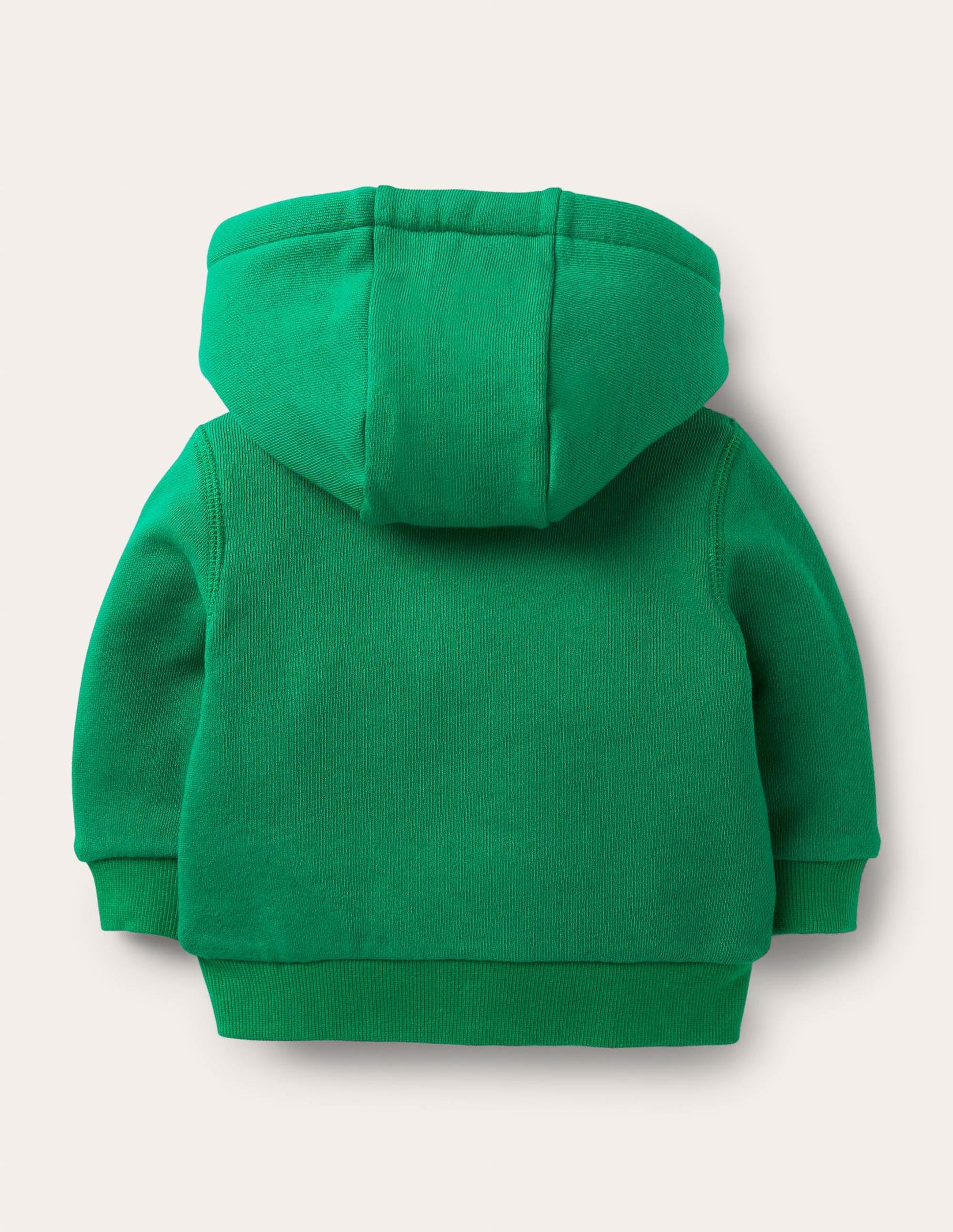 Sweat à capuche fourré-Animaux vert des Highlands-2