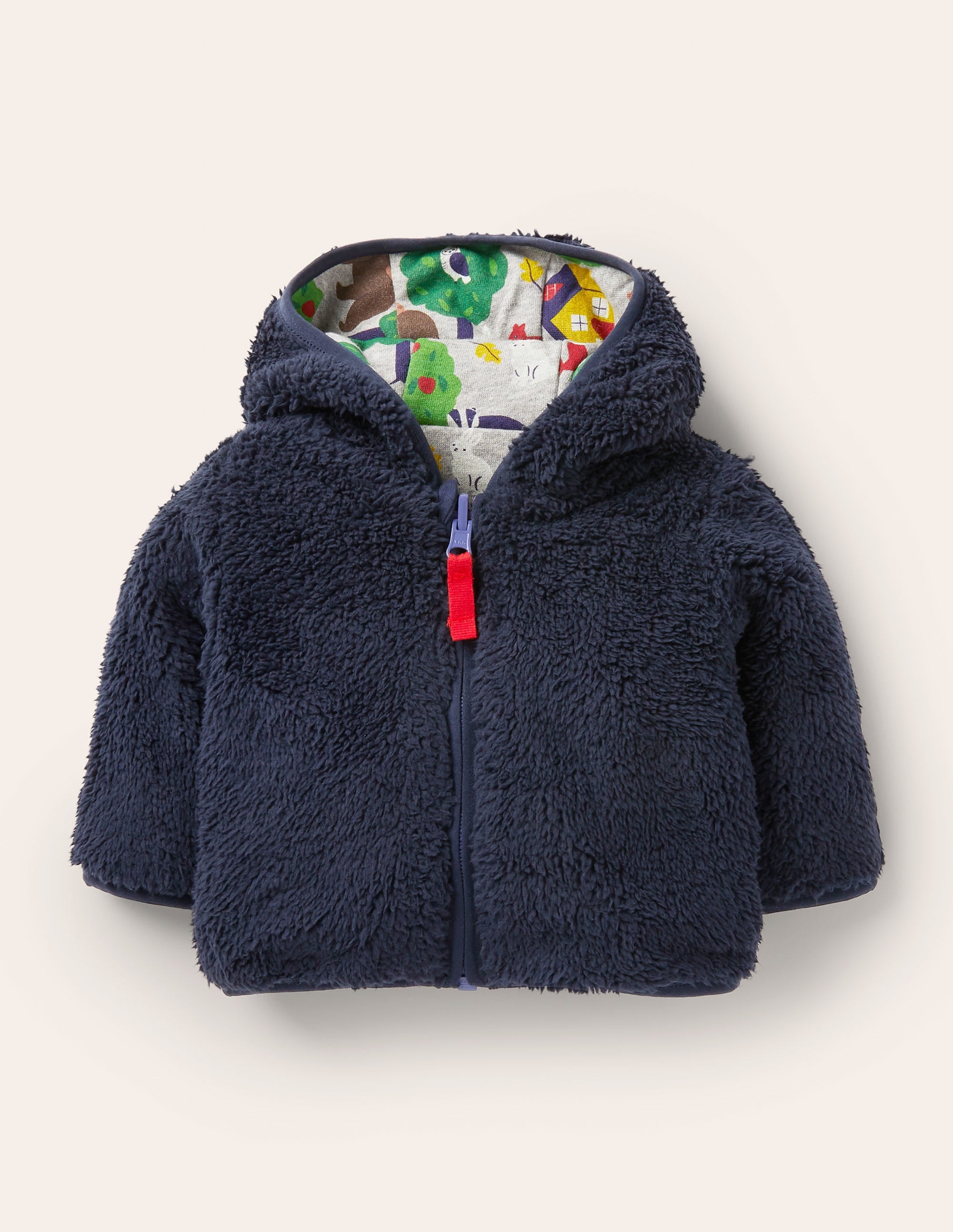 Reversible Jacket-Grey Marl Bears - Image 3
