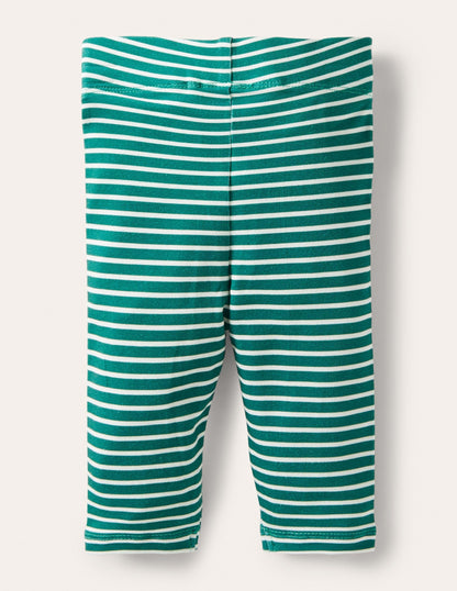 Baby-Leggings-Sardiniengrün, Naturweiß-2