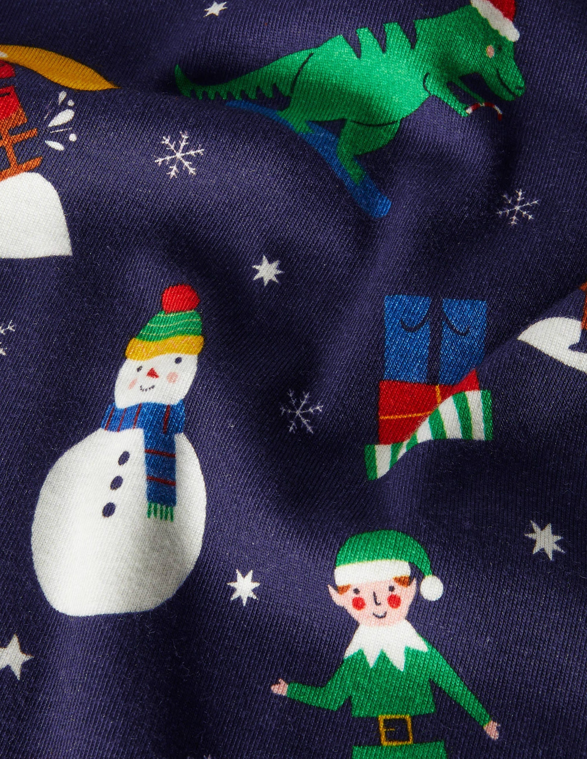 Twin Pack Snug Pyjamas-Starboard Festive Friends-3