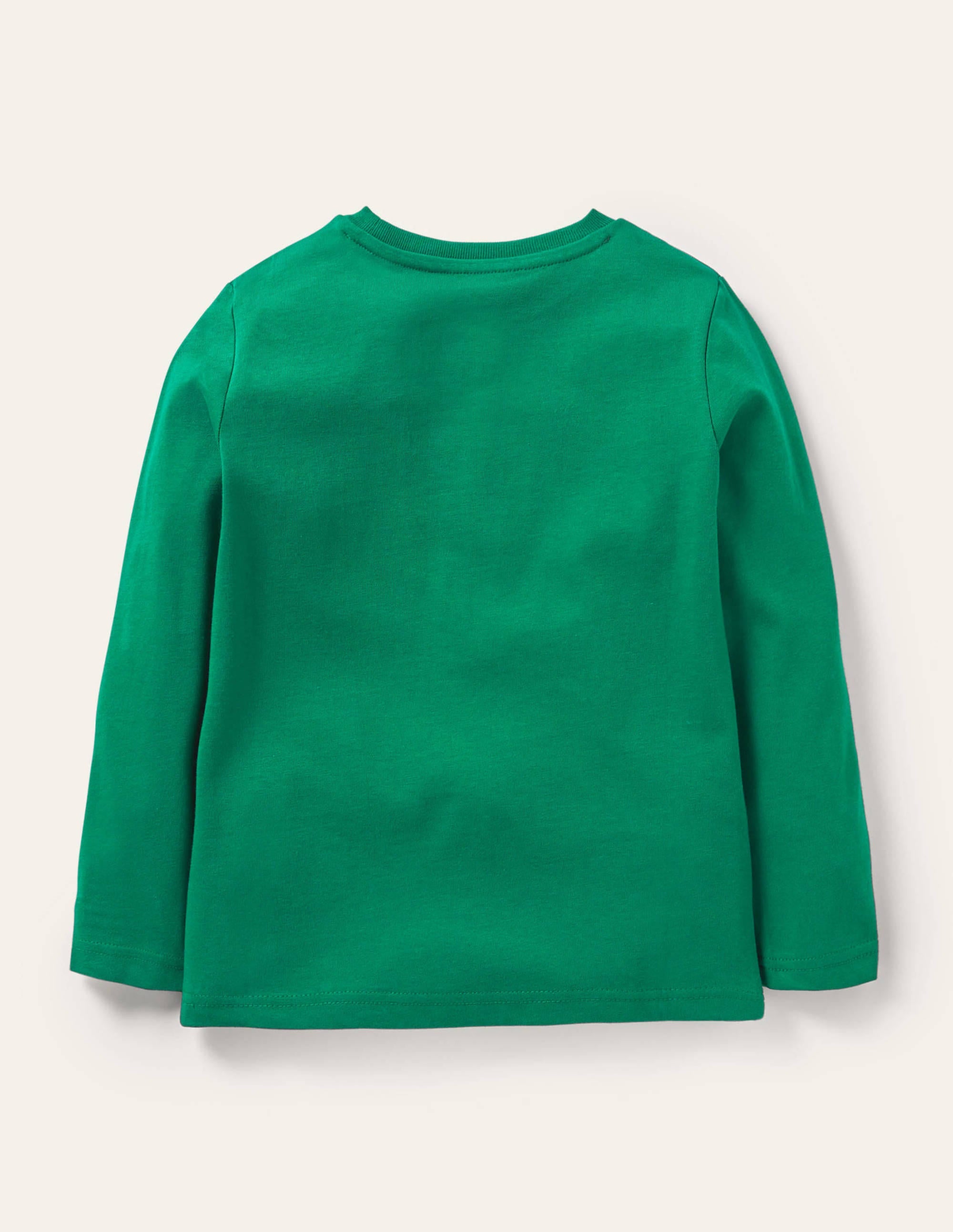 T-Shirt mit Weihnachtsmotiv-Schottengrün, Elfwerkstatt - Image 2