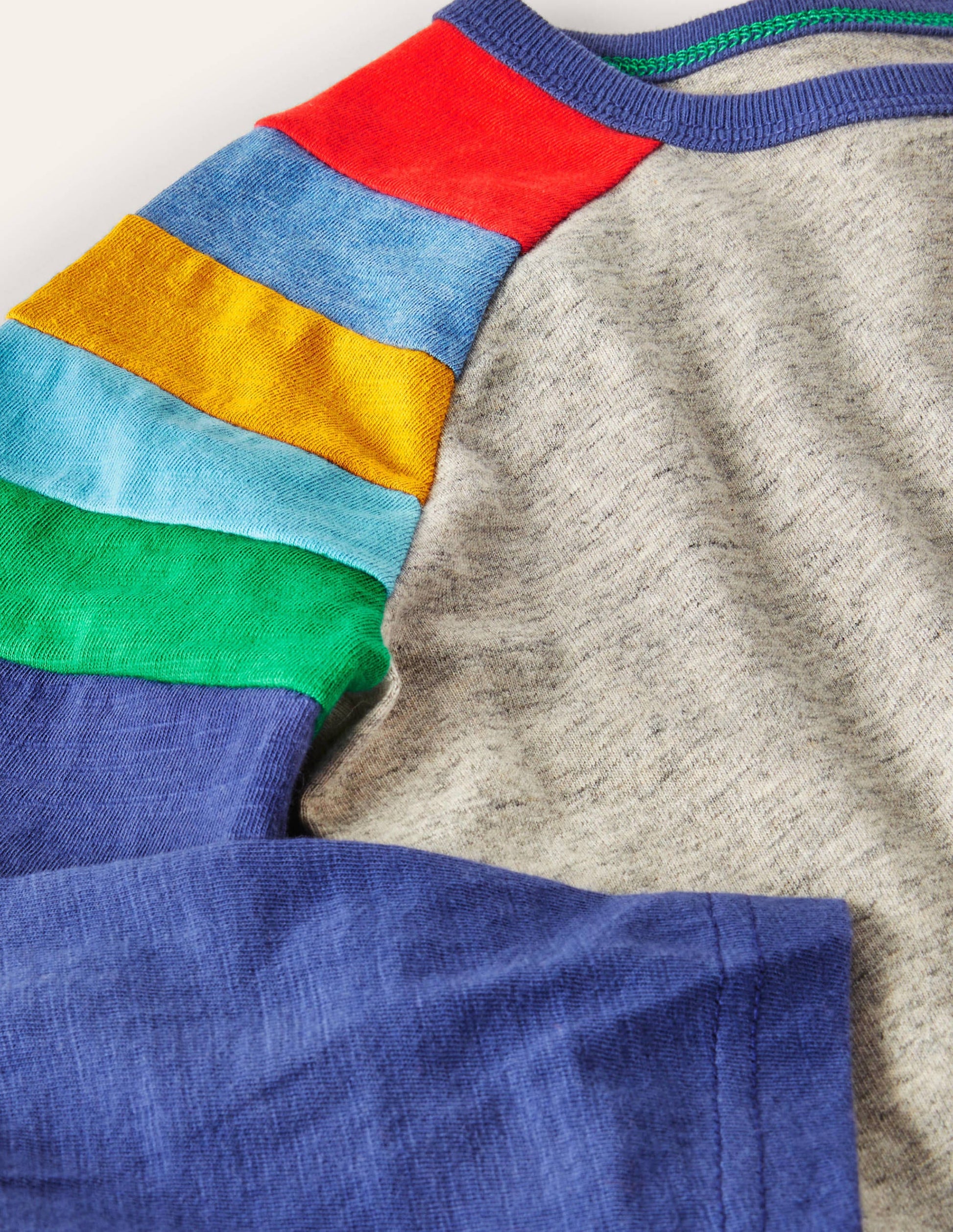 Raglan T-Shirt-Starboard Blue Rainbow-3
