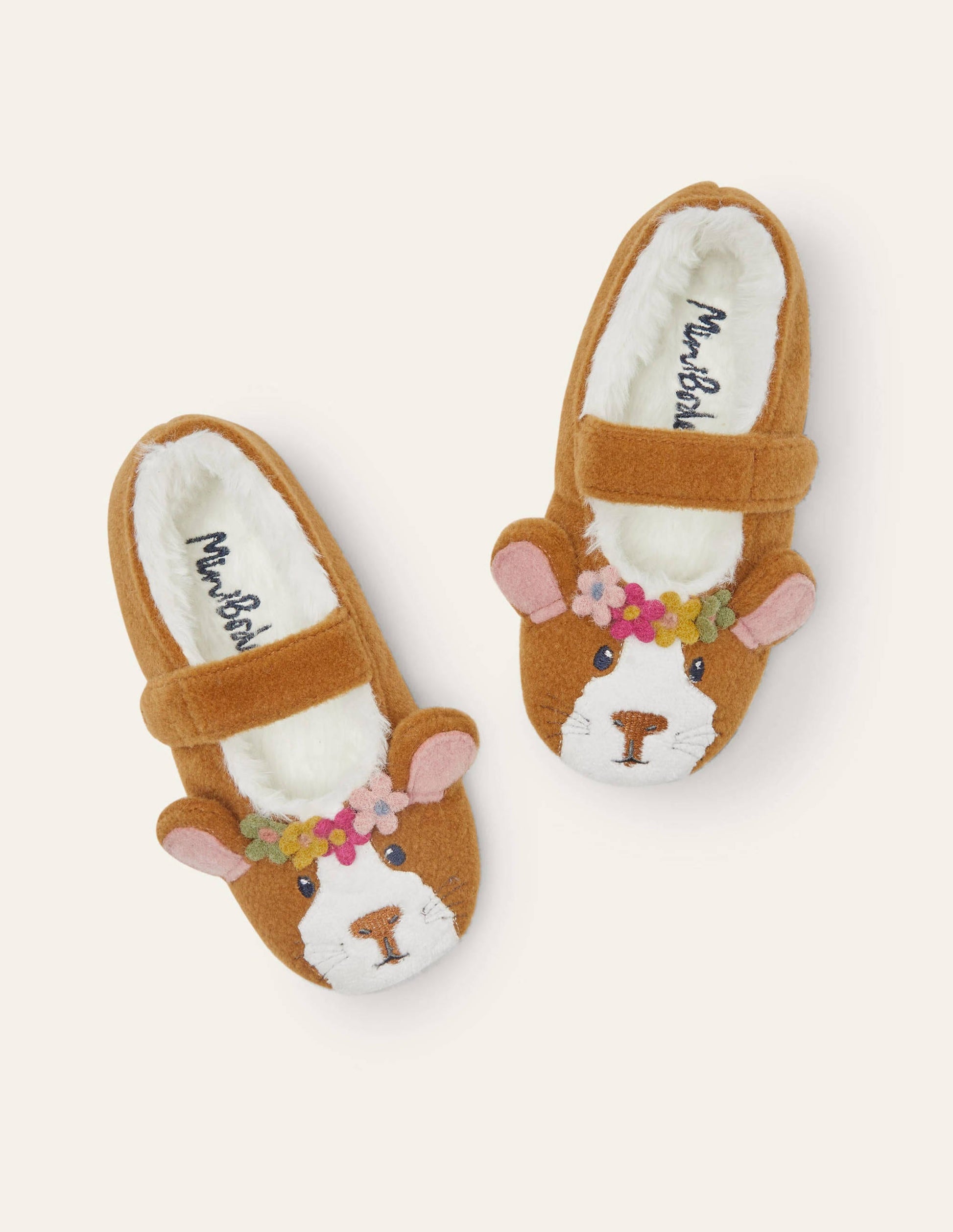 Originelle Slipper-Braun, Meerschweinchen-1