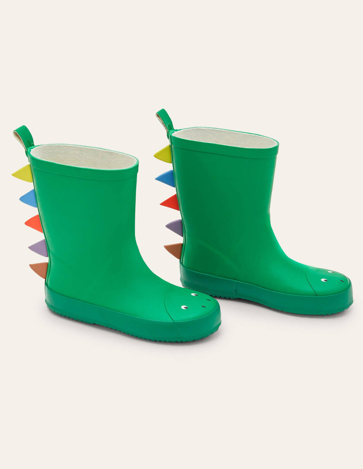 Dinosaurier-Gummistiefel-Schottengrün-1